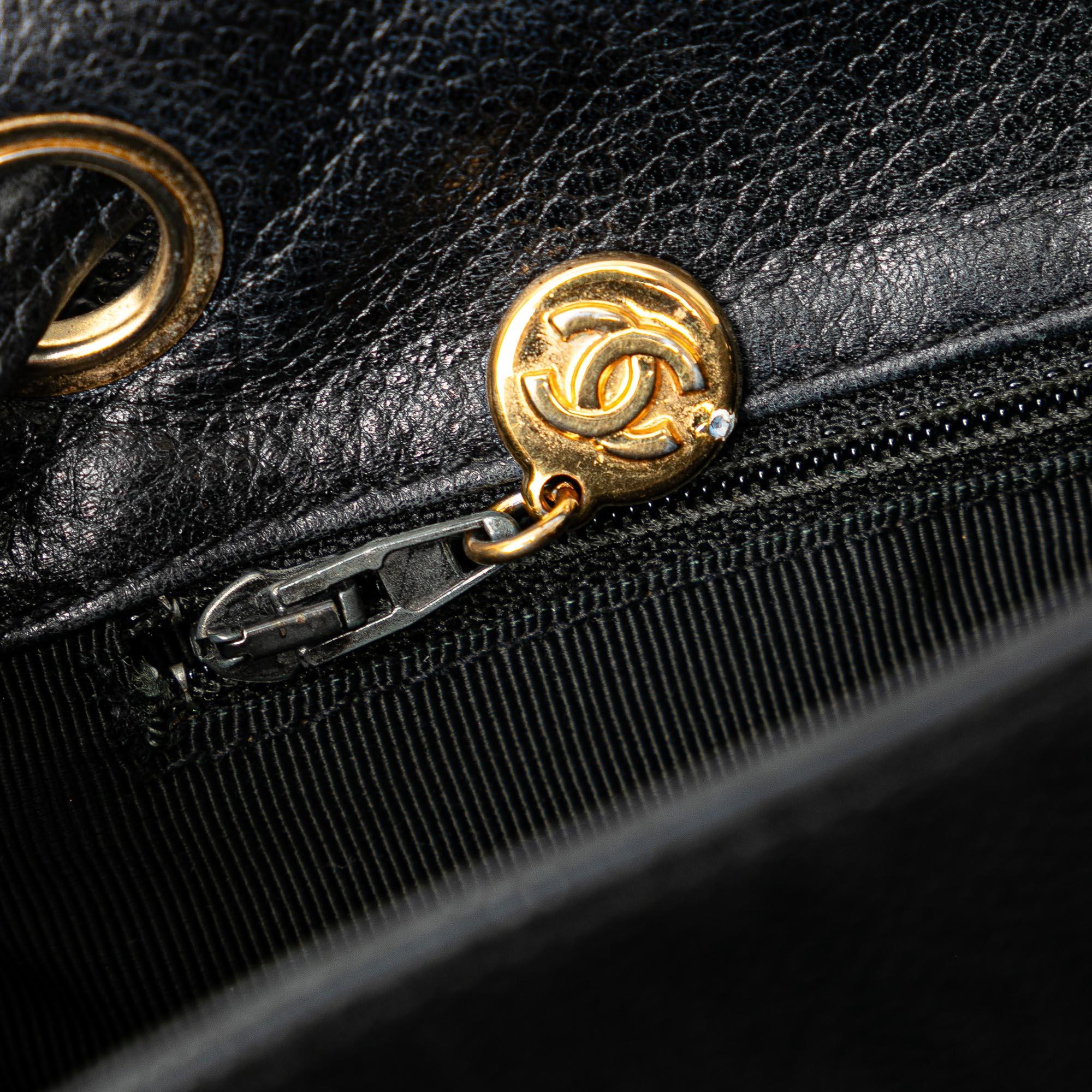 Chanel Triple CC Caviar Backpack (SHG-tGYTGh)