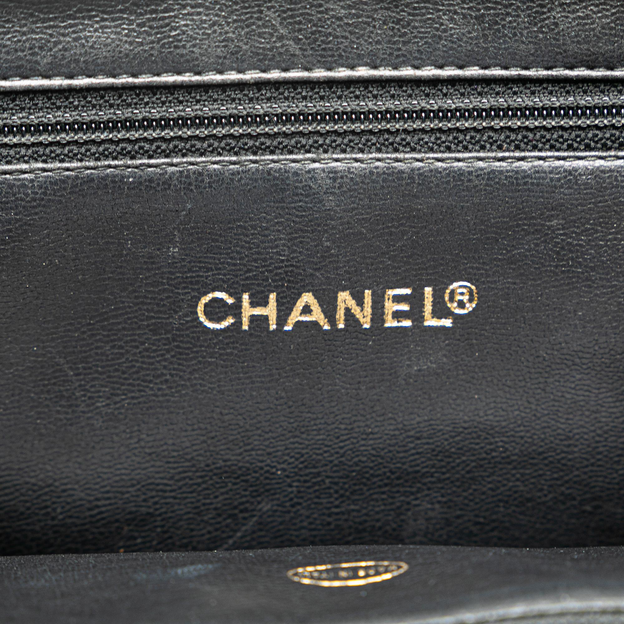 Chanel Triple CC Caviar Bucket