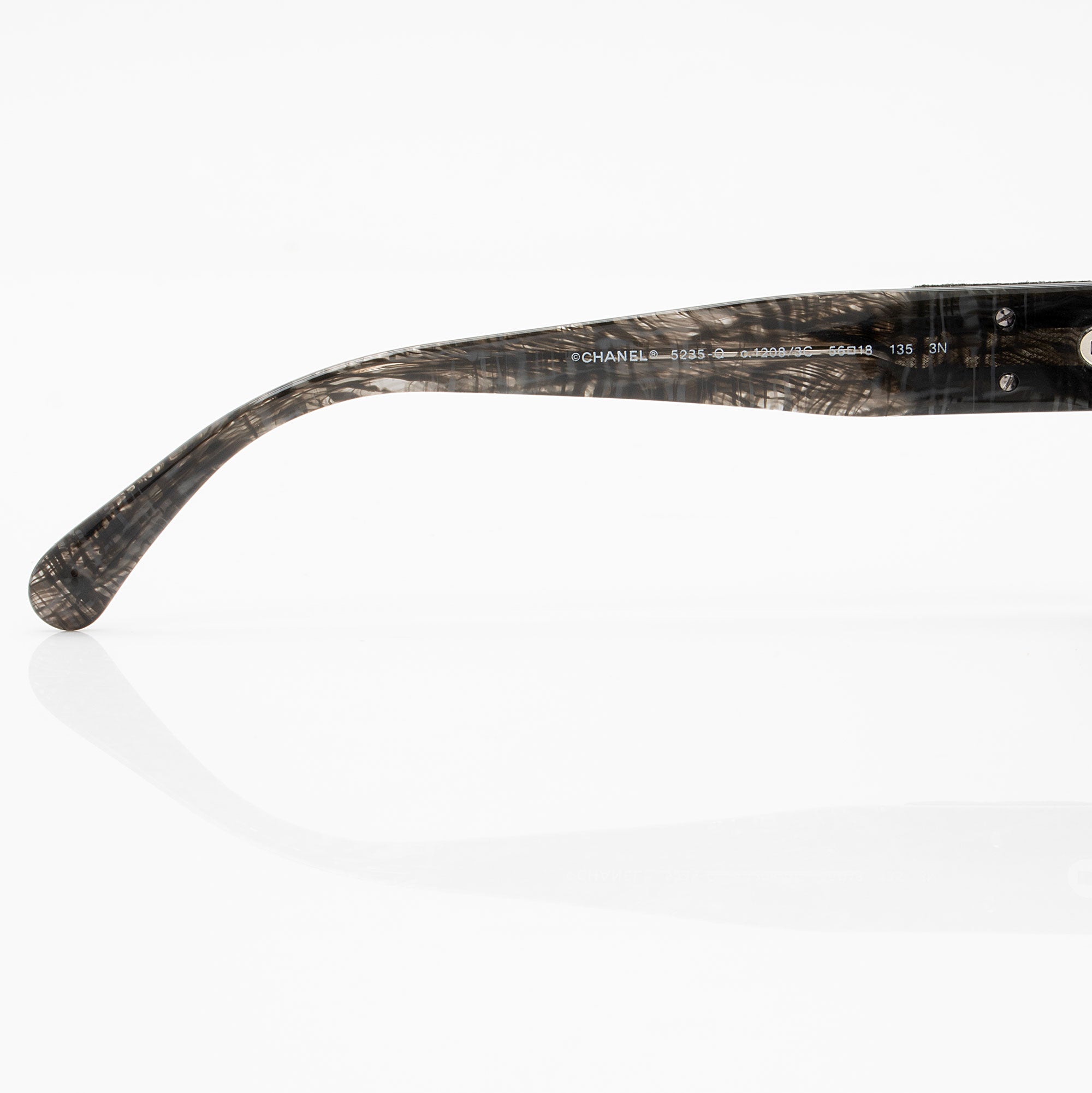 Chanel Tweed CC Turnlock Sunglasses (SHF-564TYi)