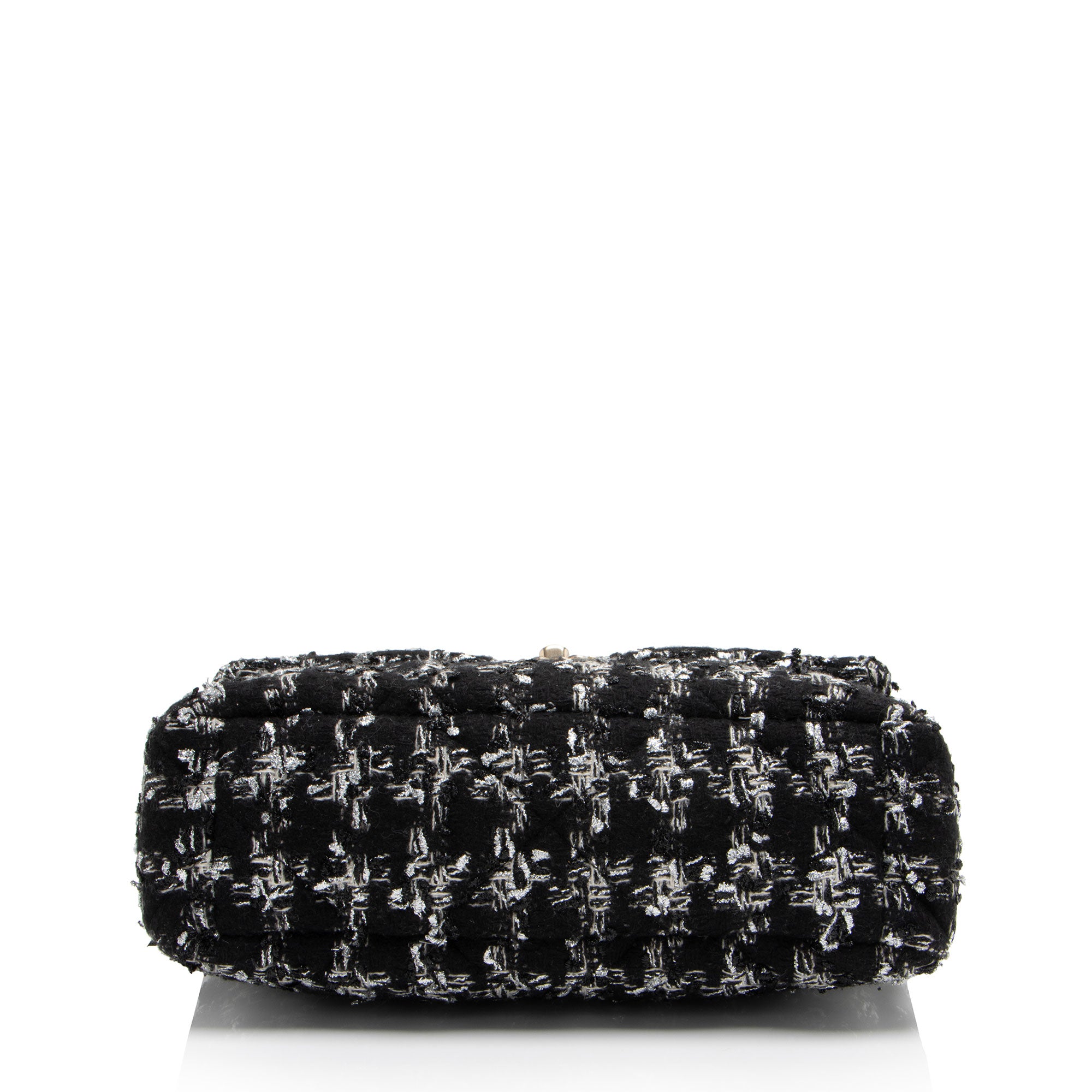 Chanel Tweed Houndstooth 19 Large Flap Shoulder Bag