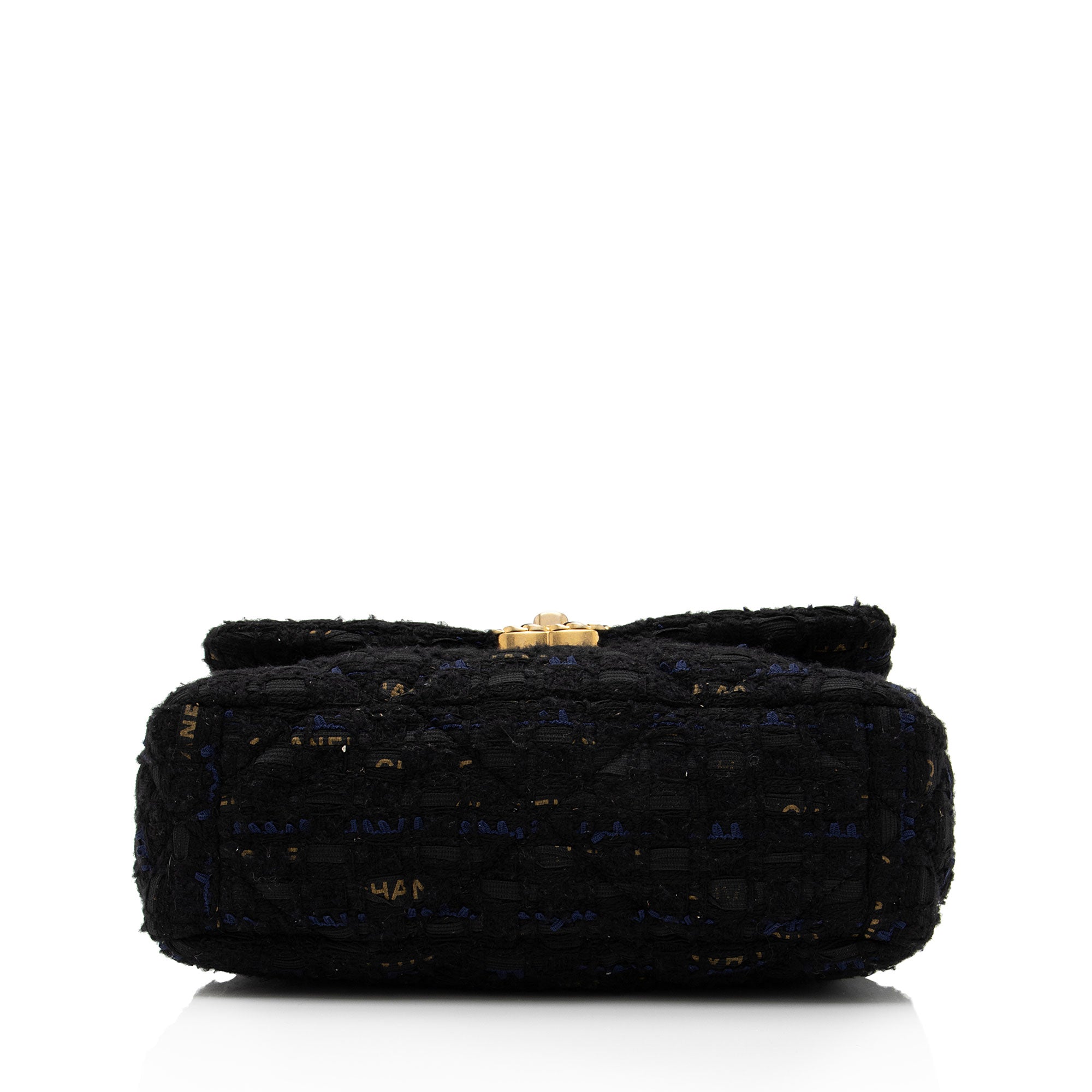 Chanel Tweed Ribbon 19 Medium Flap Shoulder Bag (SHF-xjNEFu)
