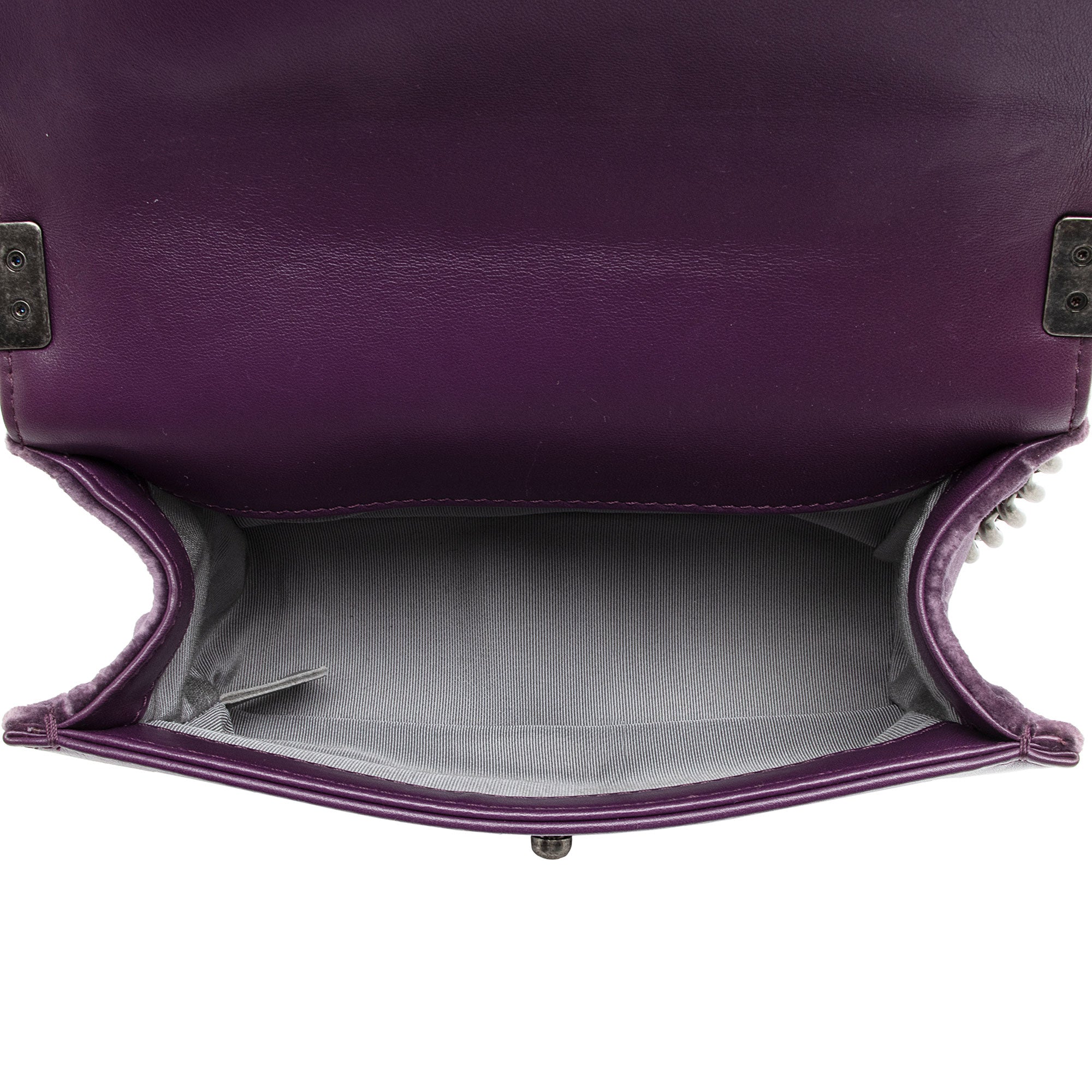 Chanel Velvet Small Boy Bag (SHF-f64Ll3)