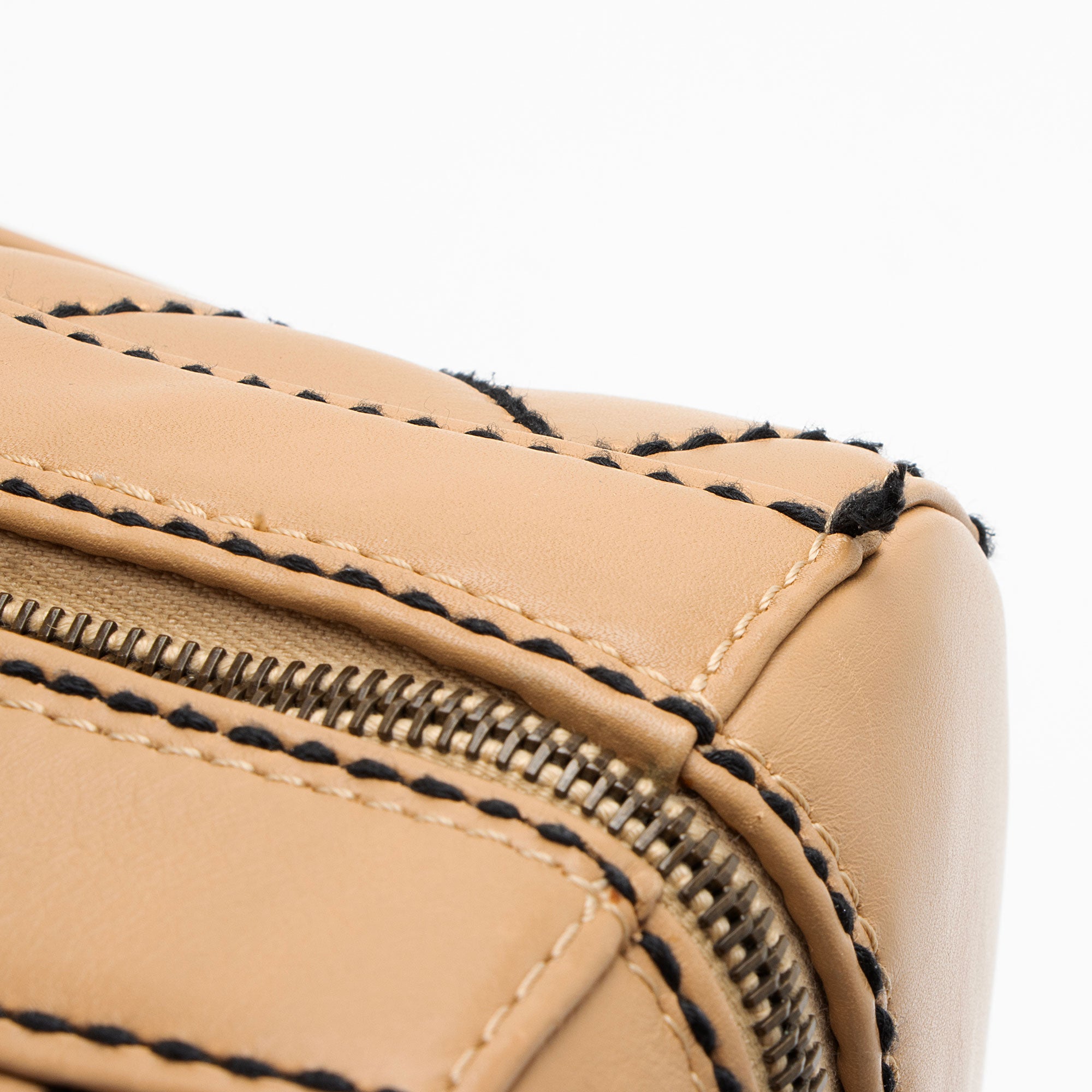 Chanel Vintage Calfskin Wild Stitch Duffle