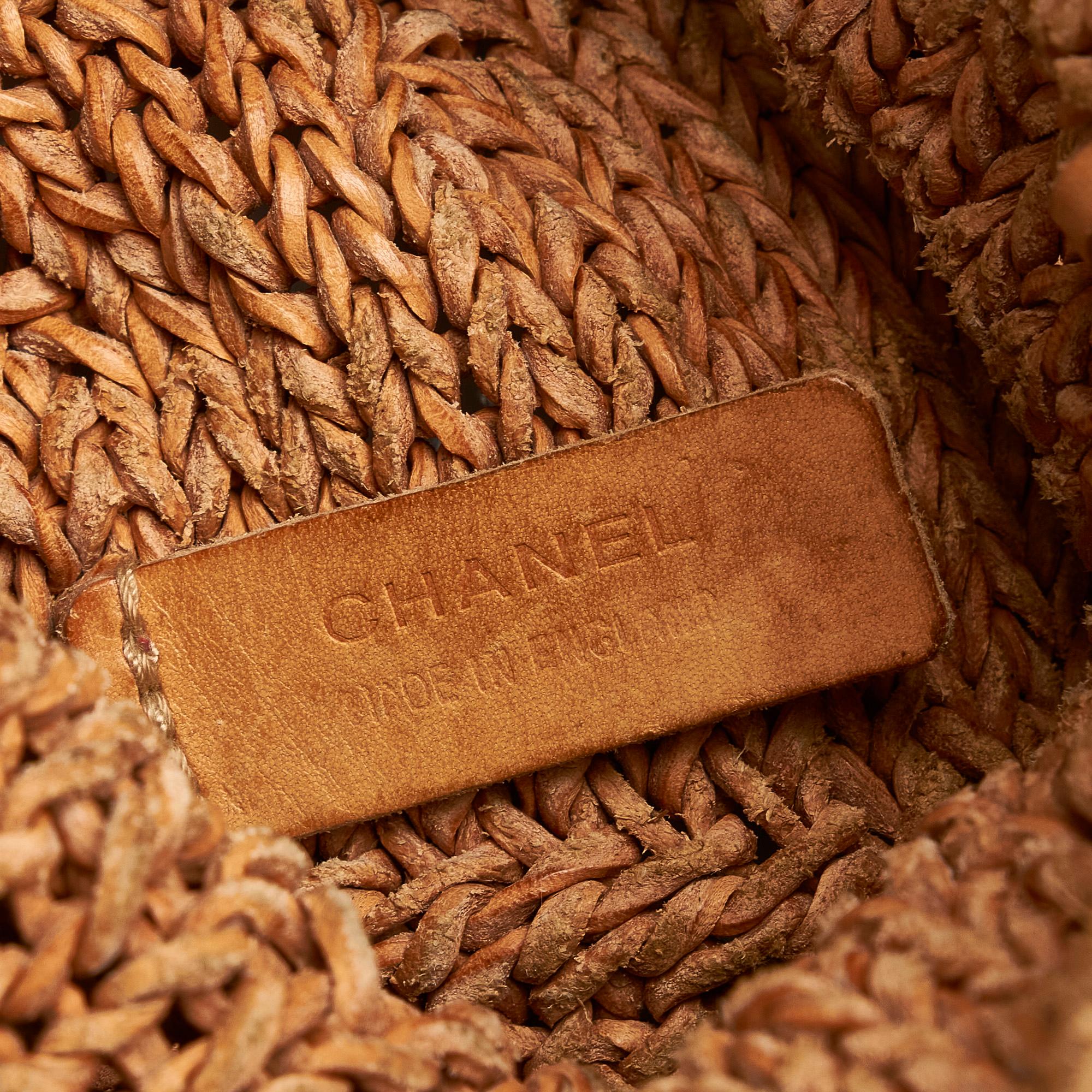 Chanel Vintage Crochet Bucket Bag (SHG-HX7aR1)