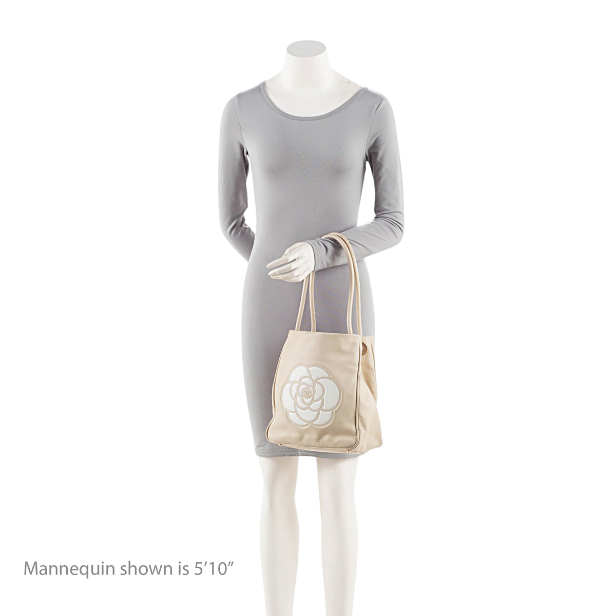 Chanel Vintage Lambskin Camellia Tote