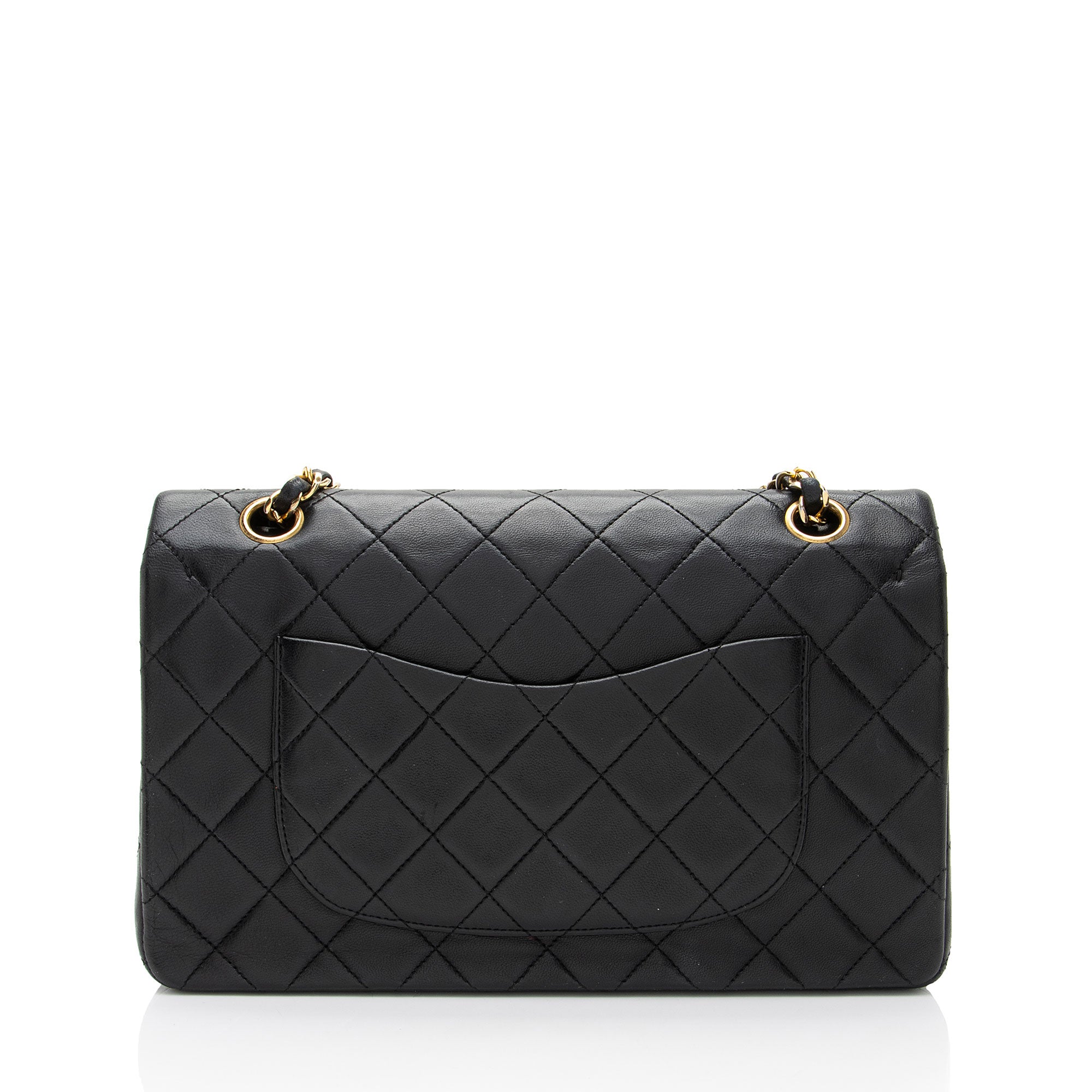 Chanel Vintage Lambskin Classic Medium Double Flap Bag