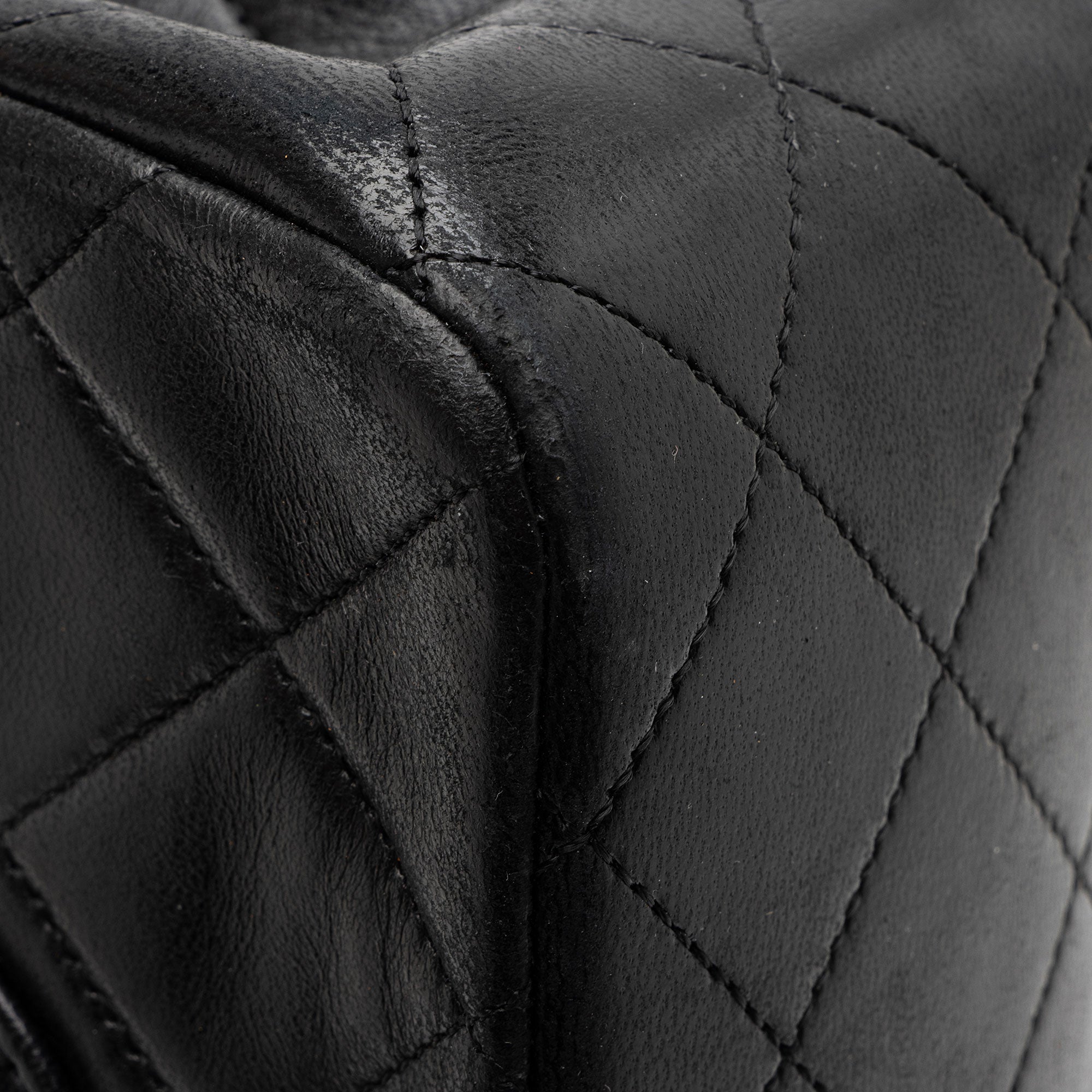 Chanel Vintage Lambskin Classic Medium Double Flap Bag