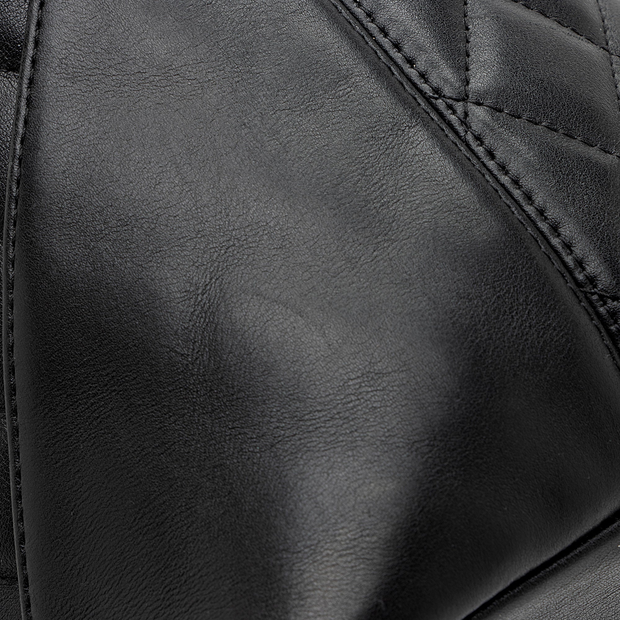 Chanel Vintage Lambskin Ligne Cambon Large Shopping Tote