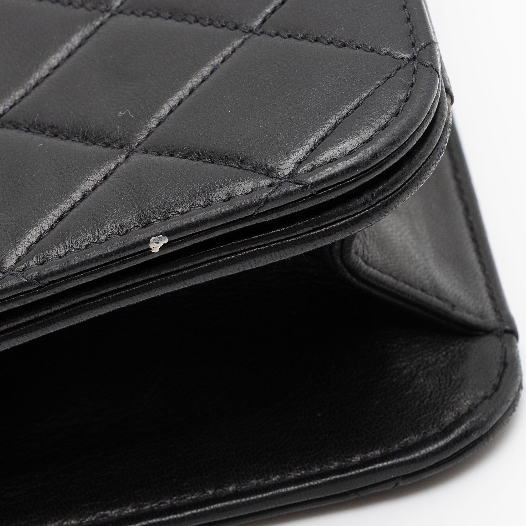 Chanel Vintage Lambskin CC Snap Flap Bag (SHF-pczMK0)