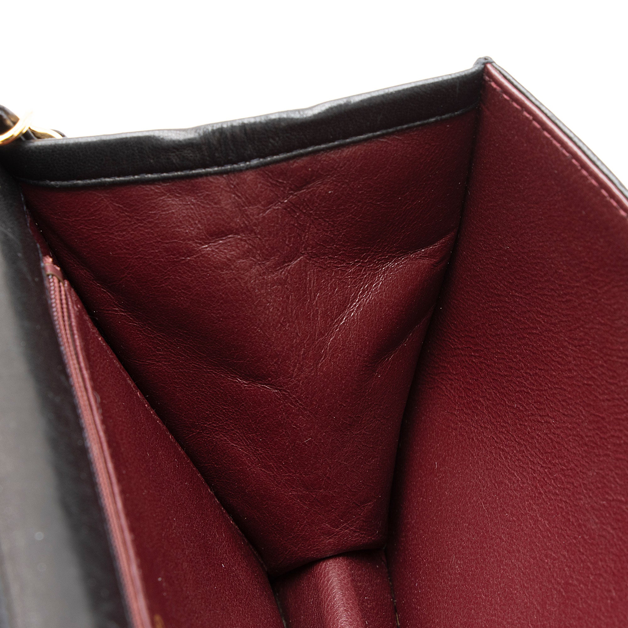 Chanel Vintage Lambskin CC Snap Flap Bag (SHF-pczMK0)