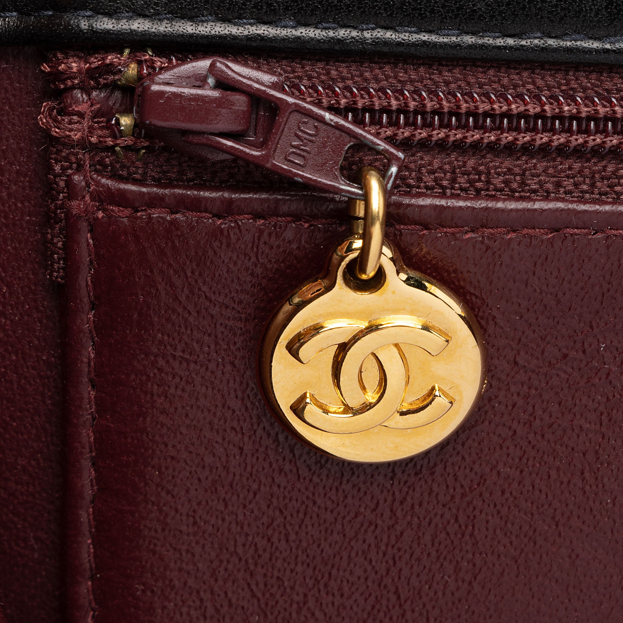 Chanel Vintage Lambskin CC Snap Flap Bag (SHF-pczMK0)