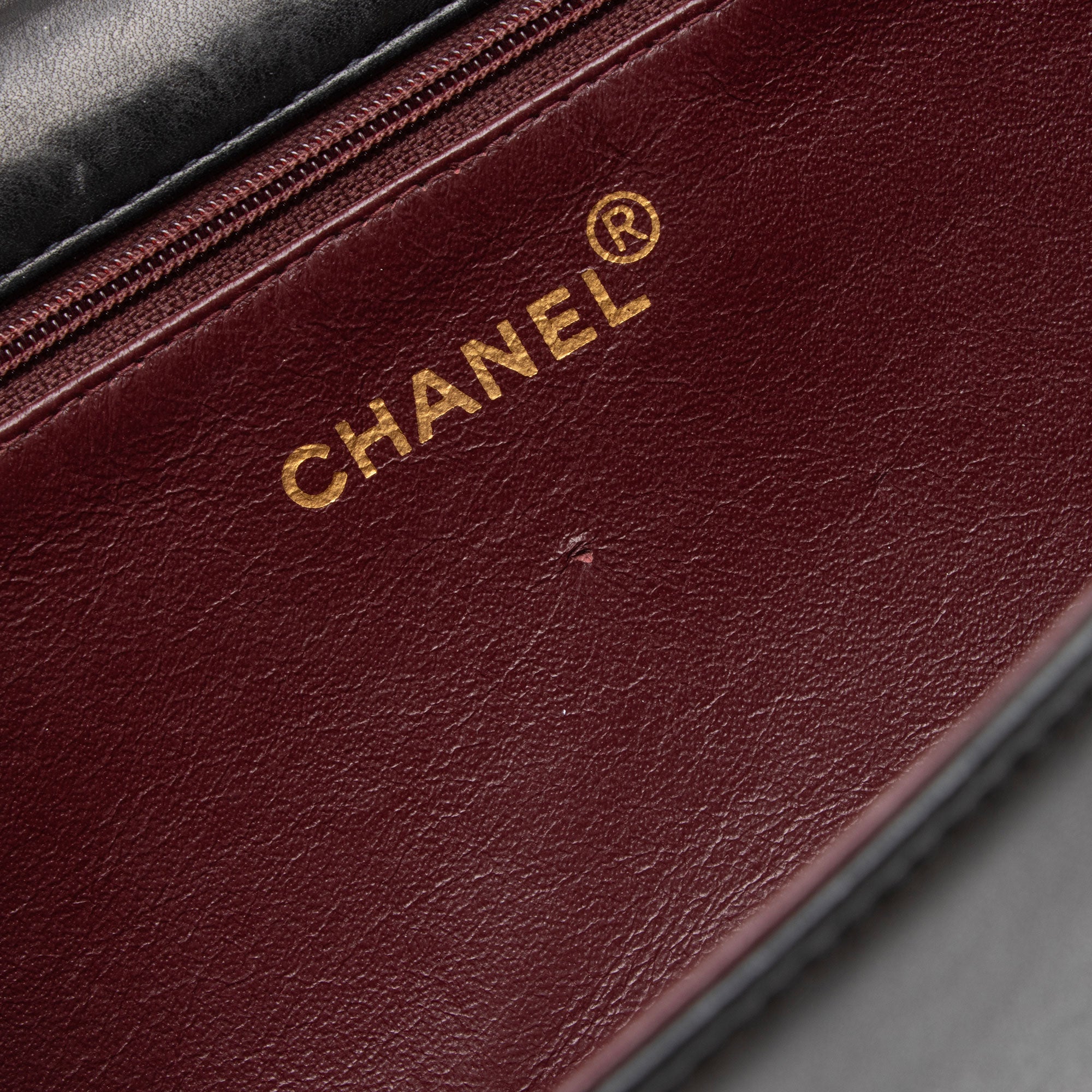Chanel Vintage Lambskin CC Snap Flap Bag (SHF-pczMK0)