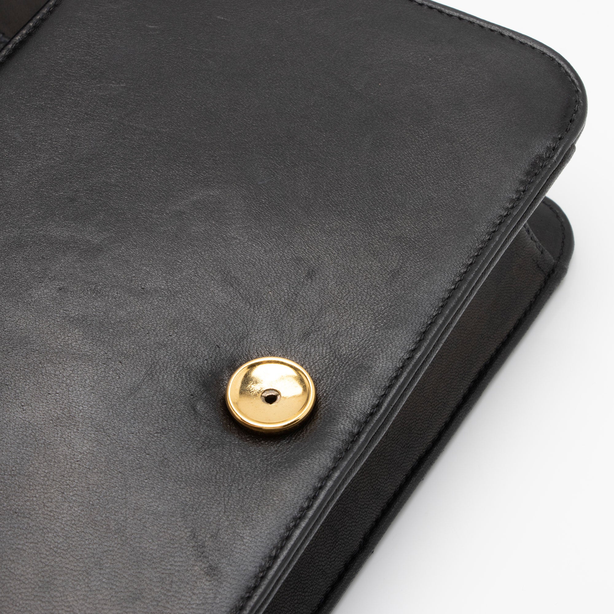 Chanel Vintage Lambskin CC Snap Flap Bag (SHF-pczMK0)