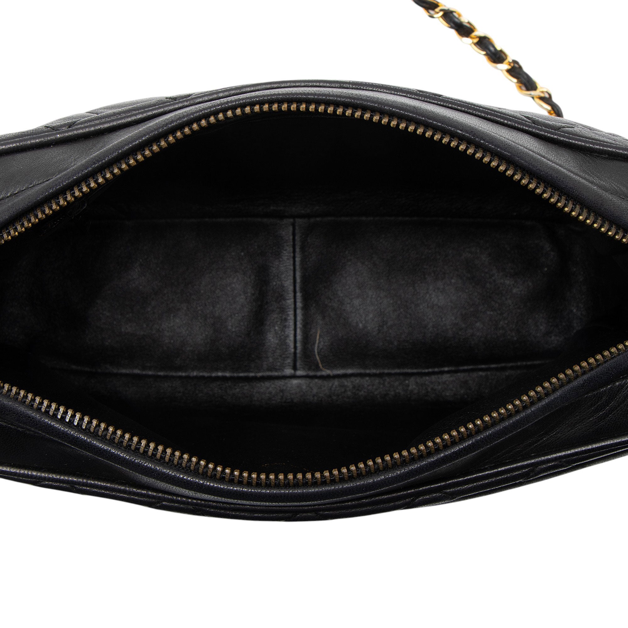Chanel Vintage Lambskin Tassel Camera Bag