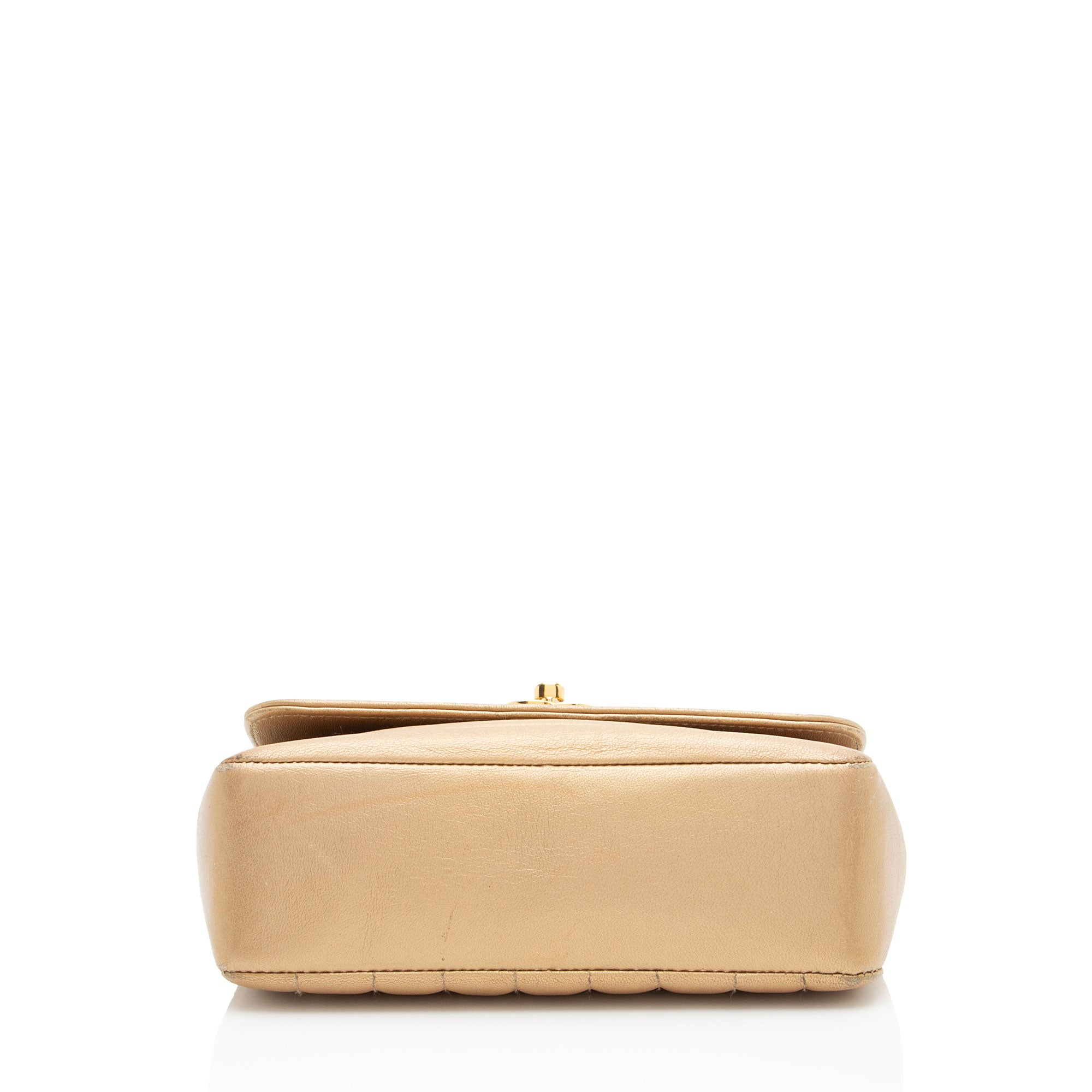 Chanel Vintage Metallic Lambskin Bijoux Mini Flap Bag
