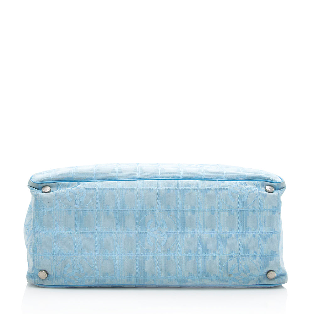 Chanel Vintage Nylon Travel Ligne Large Tote (SHF-18676)