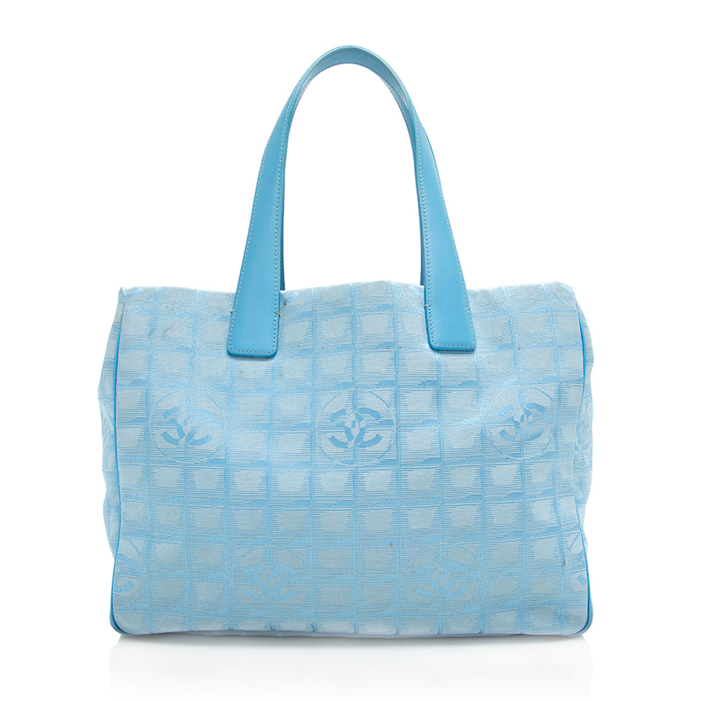 Chanel Vintage Nylon Travel Ligne Large Tote (SHF-18676)