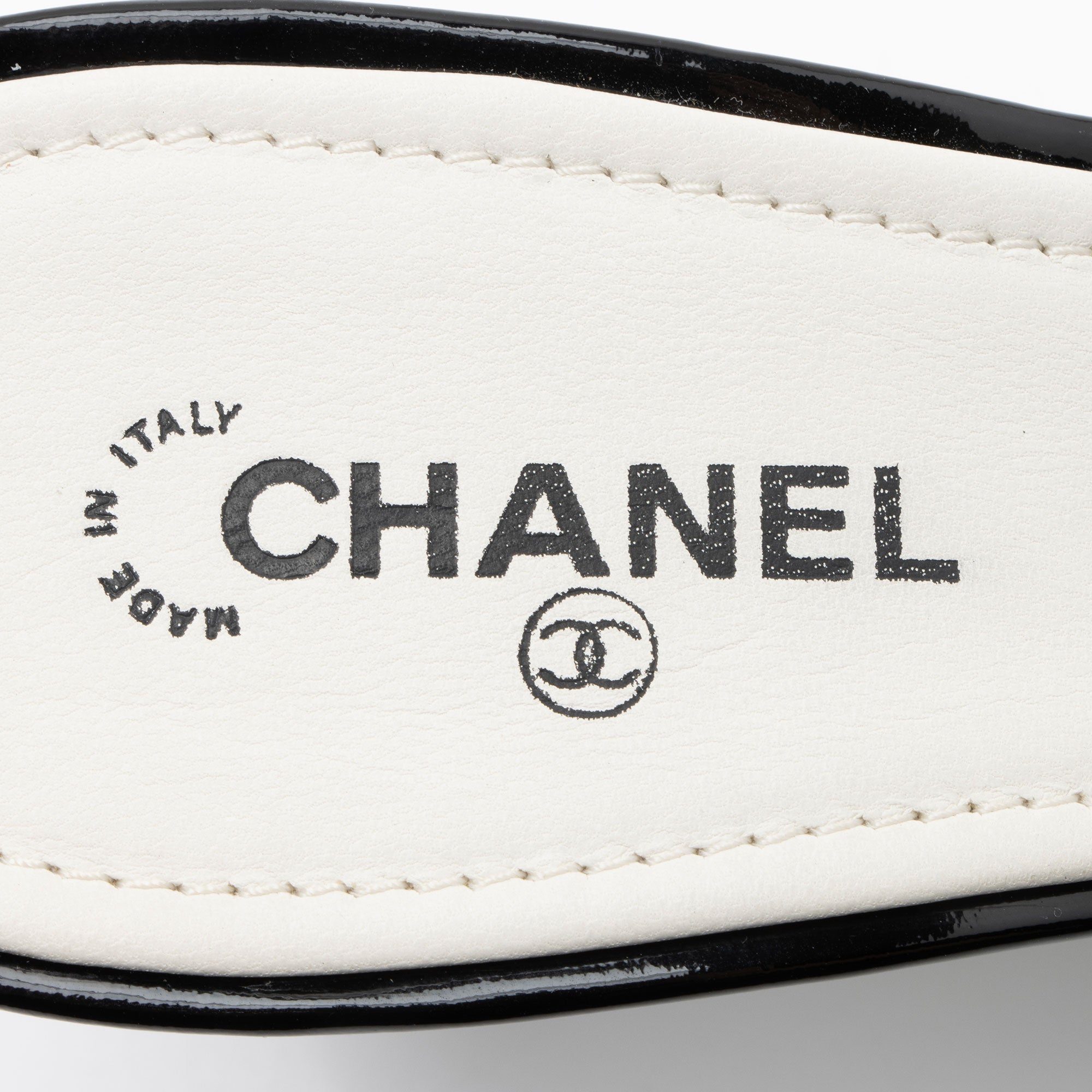 Chanel Vintage Quilted Leather Camelia Mules - Size 9 / 39