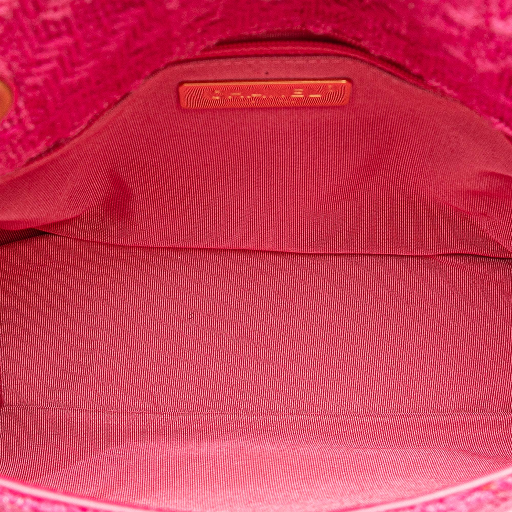Chanel Wool Tweed Giant Logo Flap (SHG-pB1hNA)