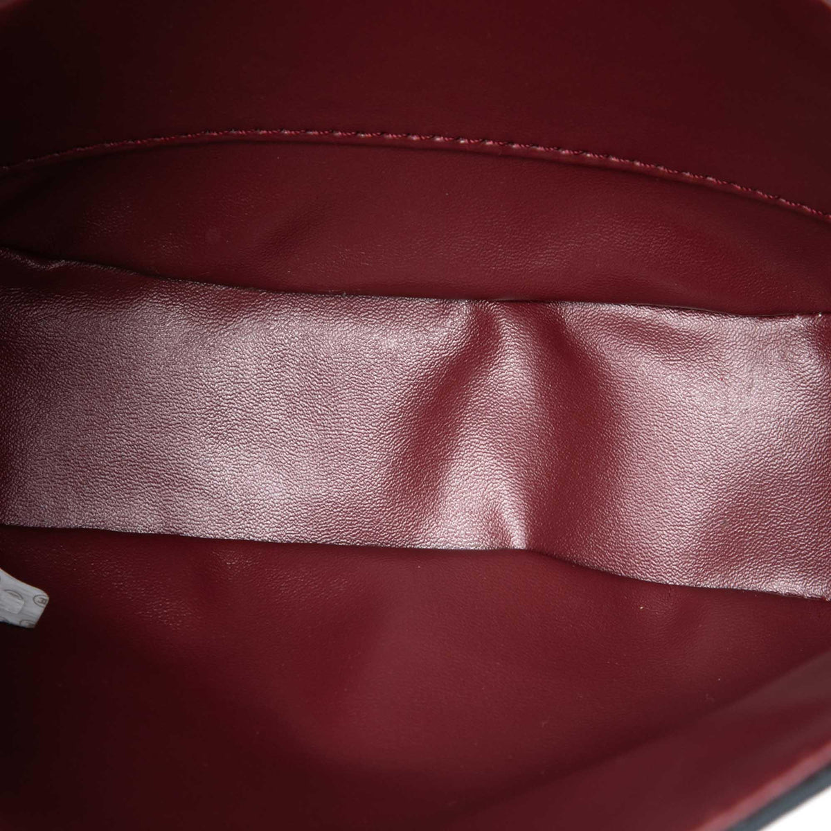 Chanel XL CC Quilted Lambskin Round Flap