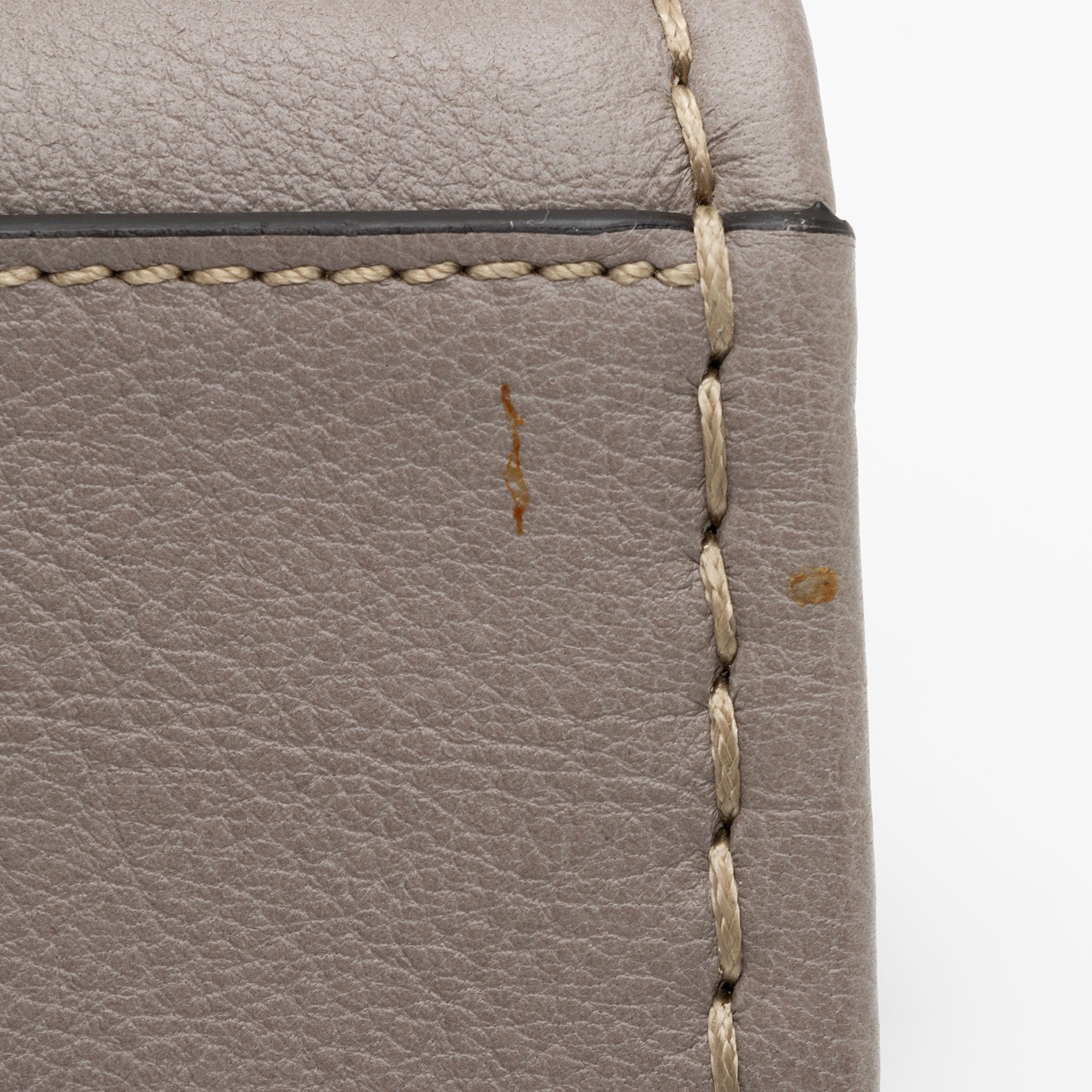 Chloe Buffalo Leather Edith Mini Bag (SHF-bTcFSi)