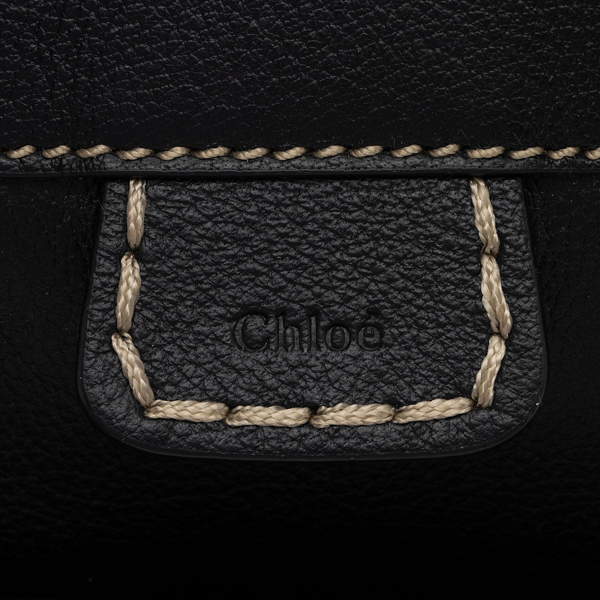 Chloe Buffalo Leather Edith Mini Bag (SHF-c97scC)