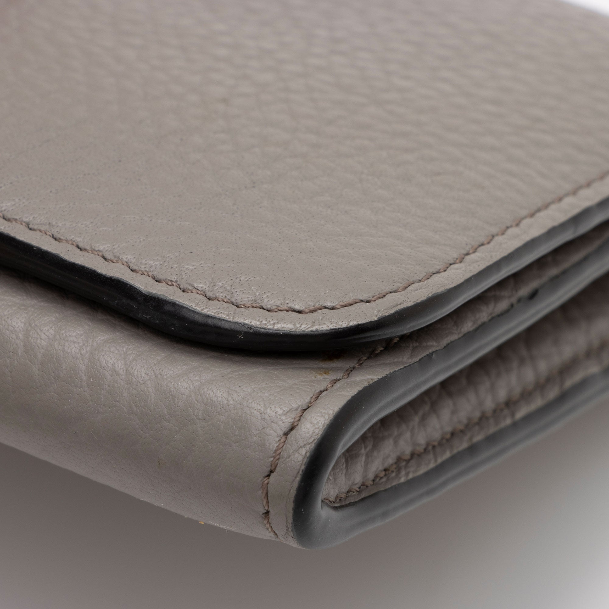 Chloe Calfskin Alphabet Continental Wallet (SHF-EGN1rO)