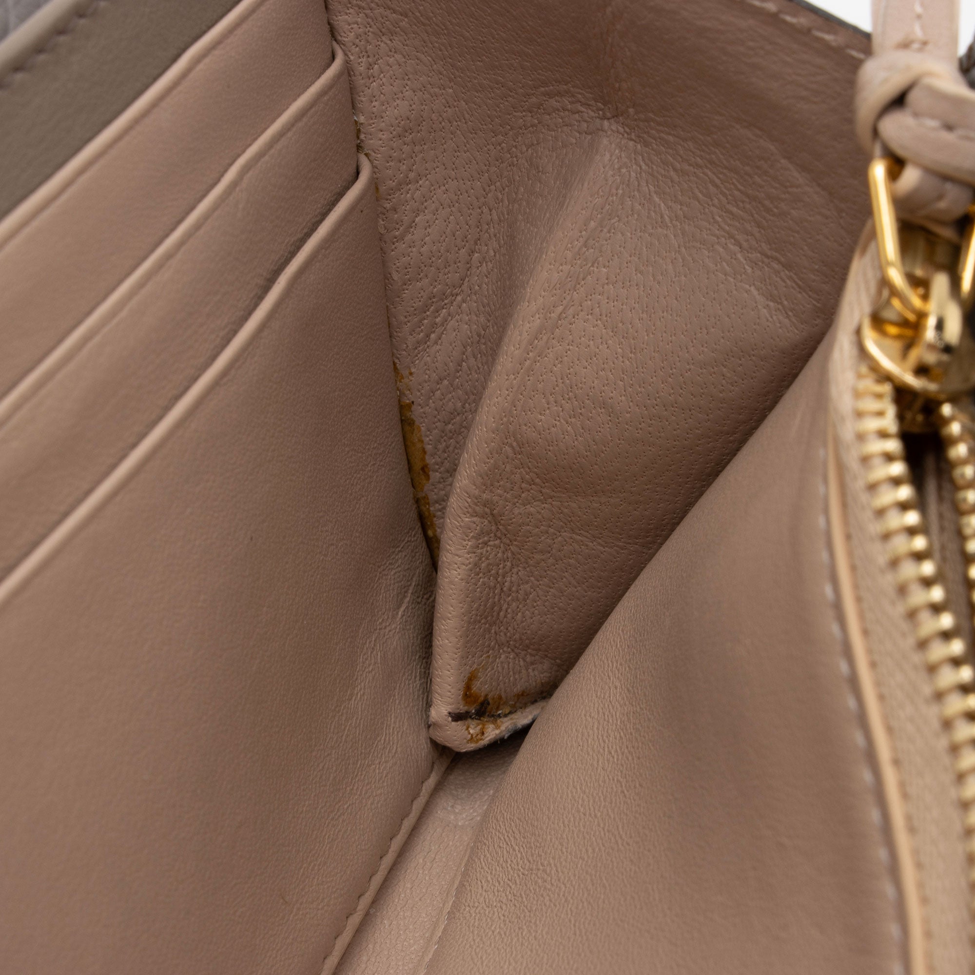 Chloe Calfskin Alphabet Continental Wallet (SHF-EGN1rO)