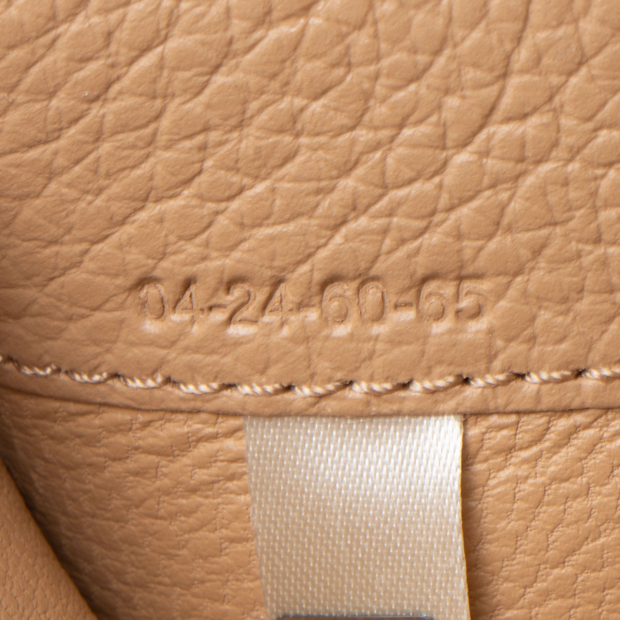 Chloe Calfskin Alphabet Trifold Wallet