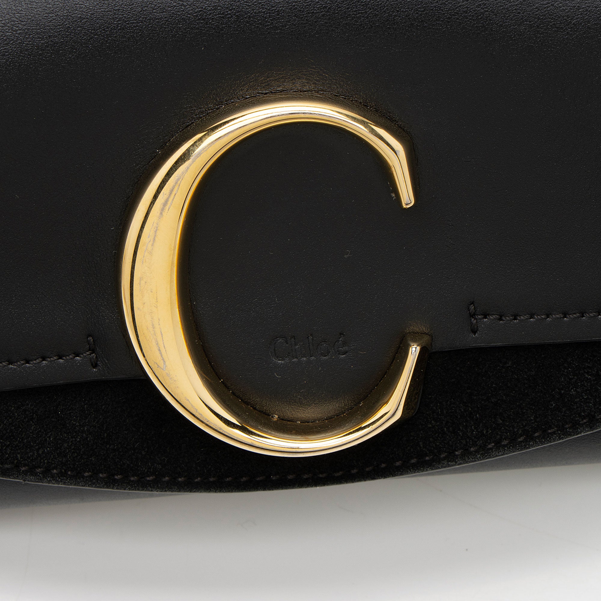 Chloe Calfskin C Belt Bag (SHF-GmEIB6)