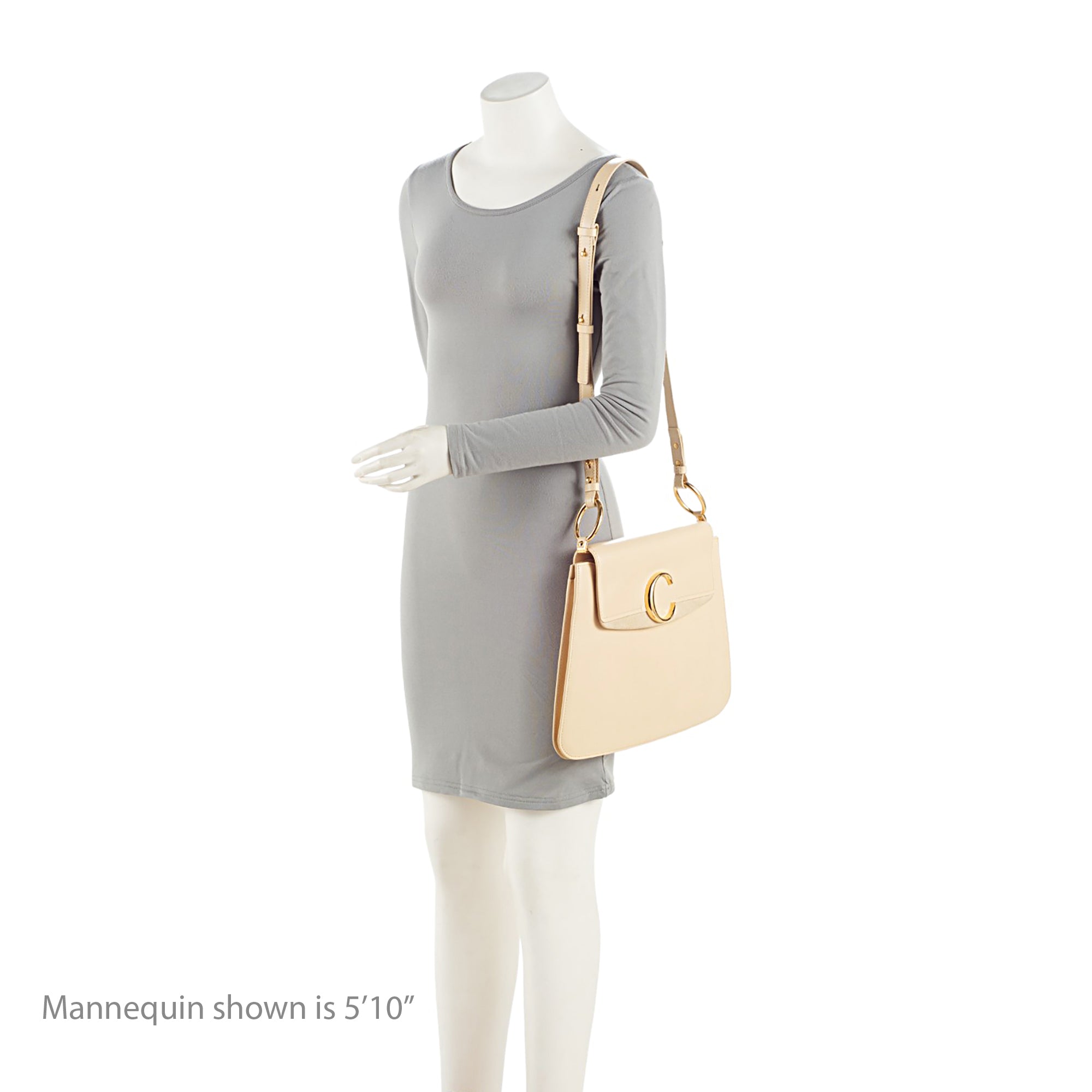 Chloe Calfskin C Medium Shoulder Bag