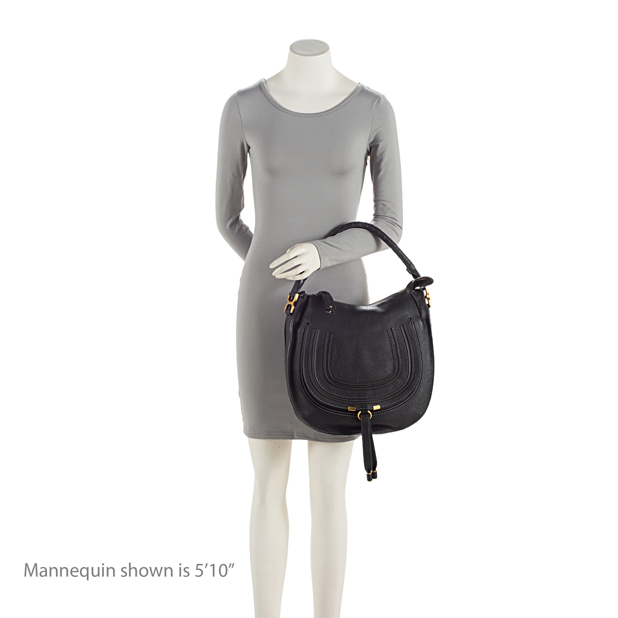 Chloe Calfskin Marcie Medium Hobo (SHF-qOGrvJ)