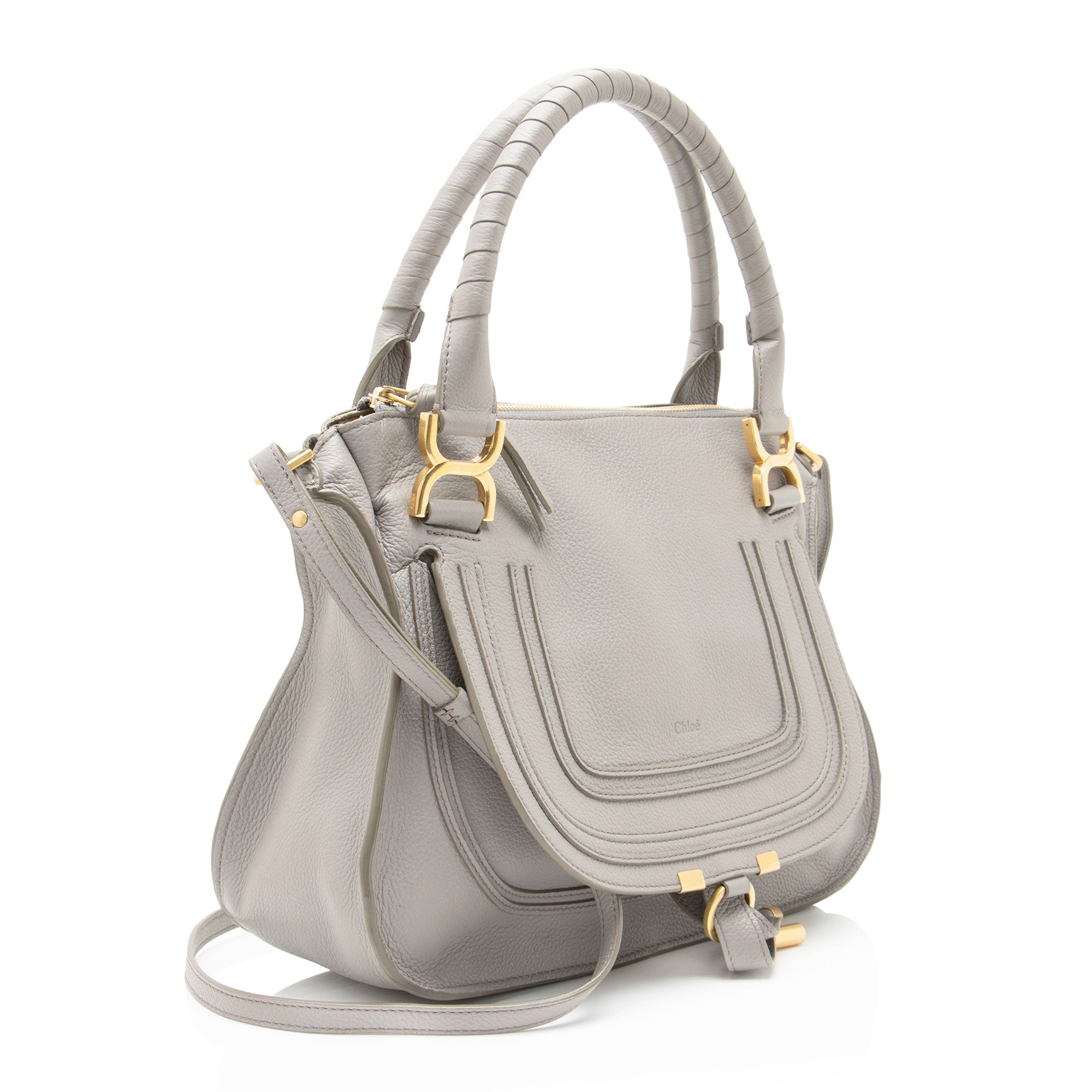 Chloe Calfskin Marcie Medium Satchel