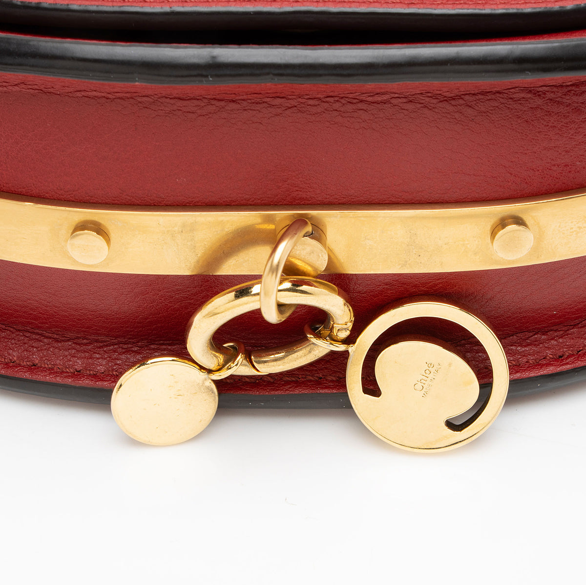 Chloe Calfskin Nile Minaudiere Small Bracelet Bag