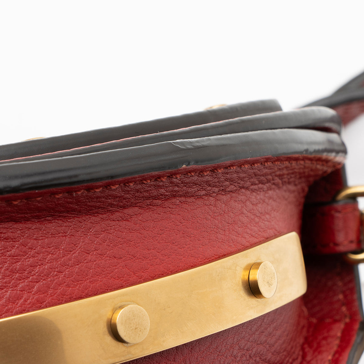 Chloe Calfskin Nile Minaudiere Small Bracelet Bag