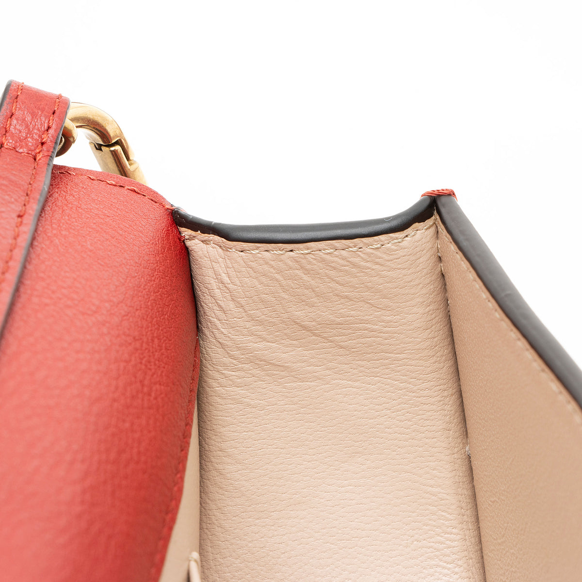 Chloe Calfskin Nile Minaudiere Small Bracelet Bag