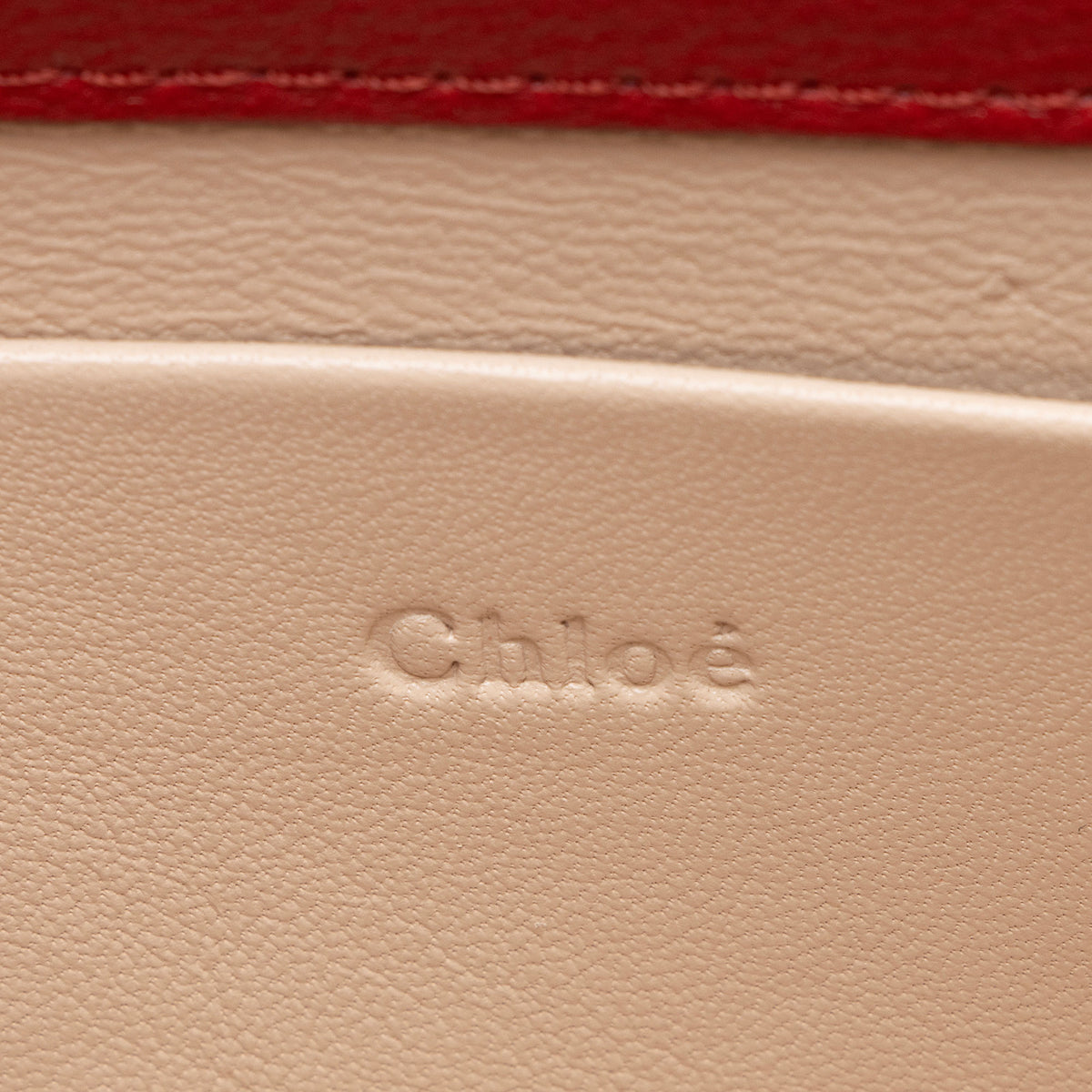 Chloe Calfskin Nile Minaudiere Small Bracelet Bag
