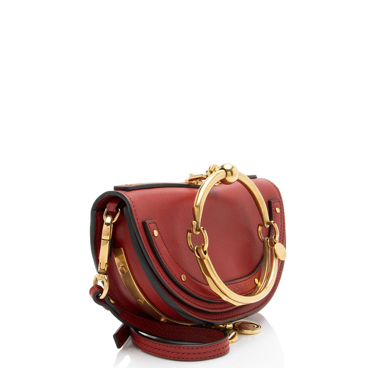 Chloe Calfskin Nile Minaudiere Small Bracelet Bag