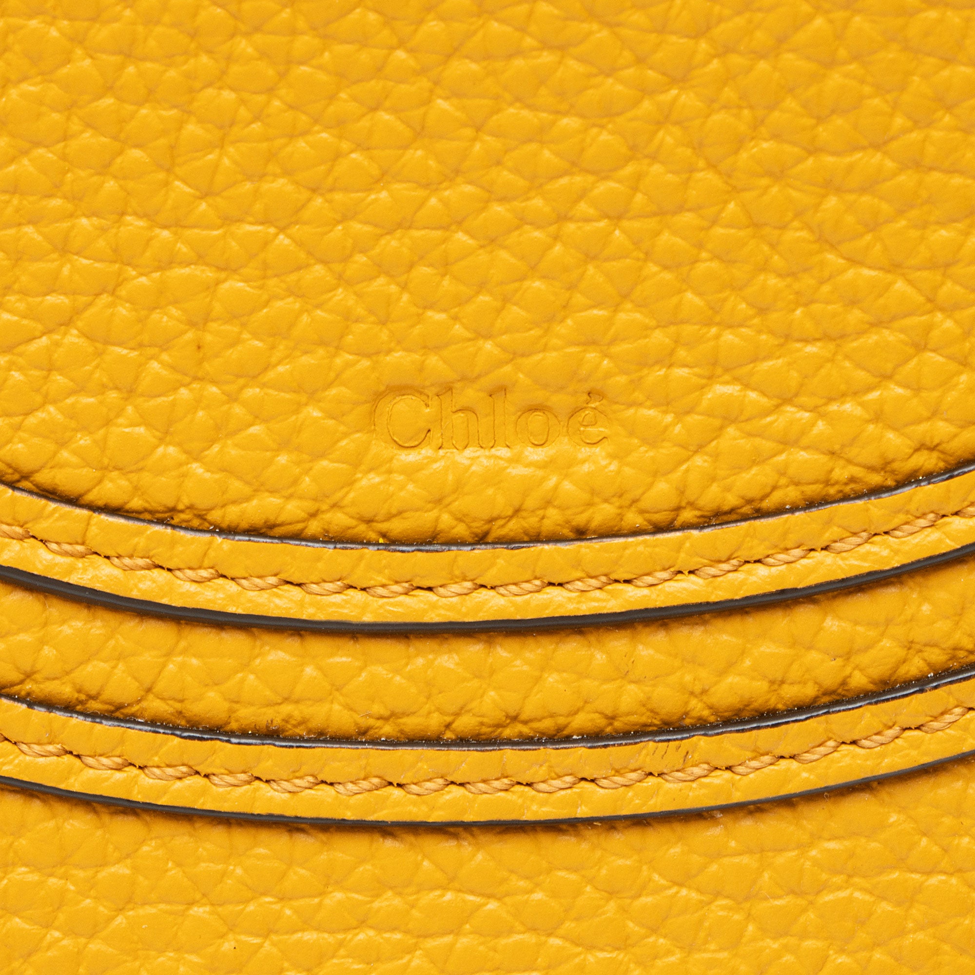 Chloe Calfskin Raffia Marcie Medium Crossbody