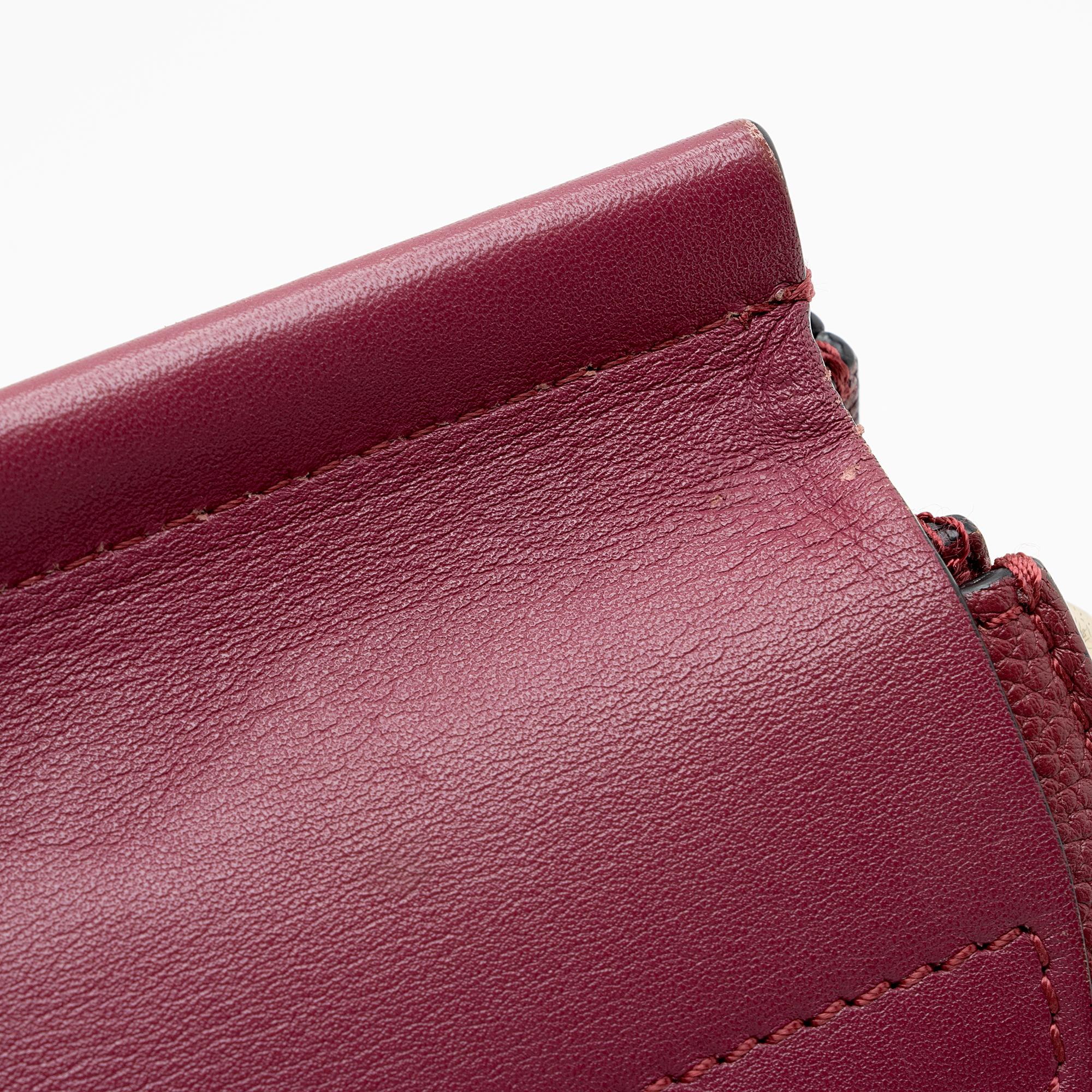 Chloe Calfskin Suede Faye Medium Shoulder Bag (SHF-22974)