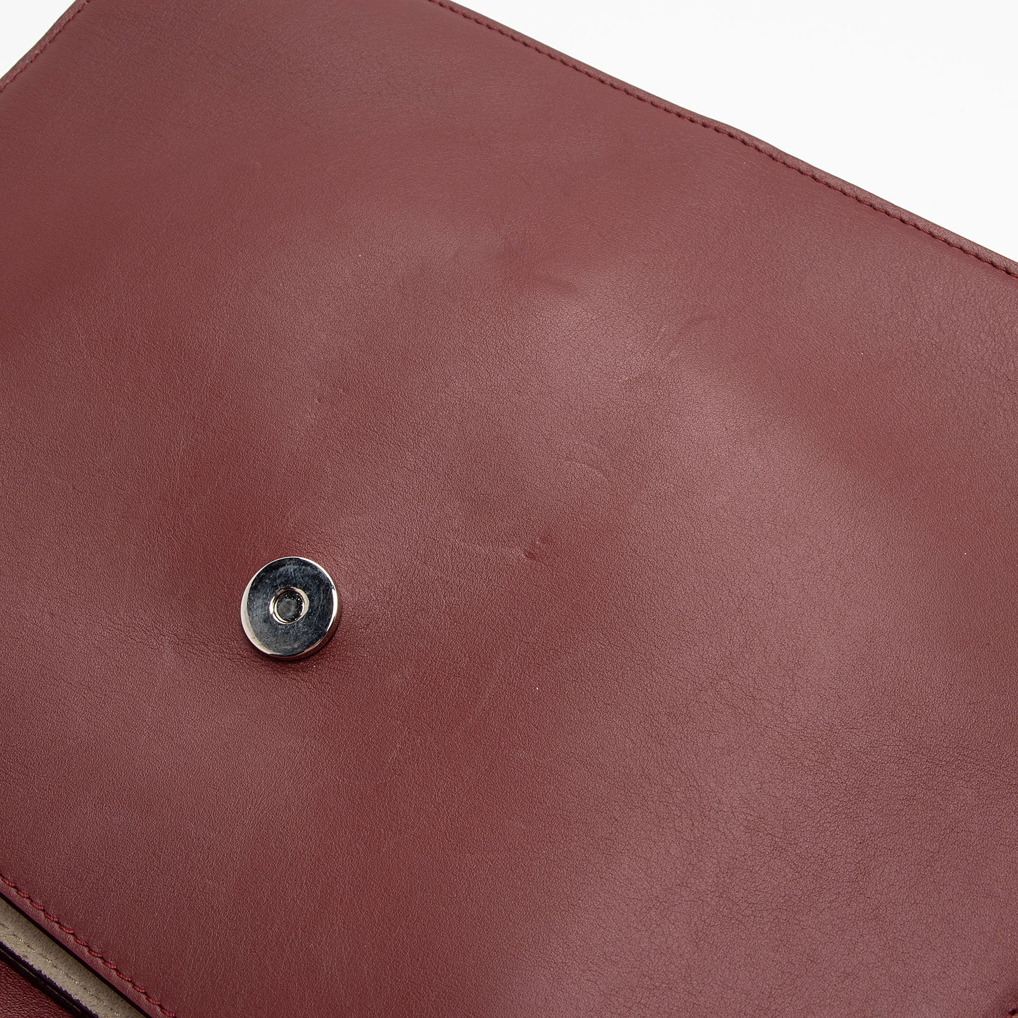 Chloe Calfskin Suede Faye Medium Shoulder Bag (SHF-Vx8bCr)
