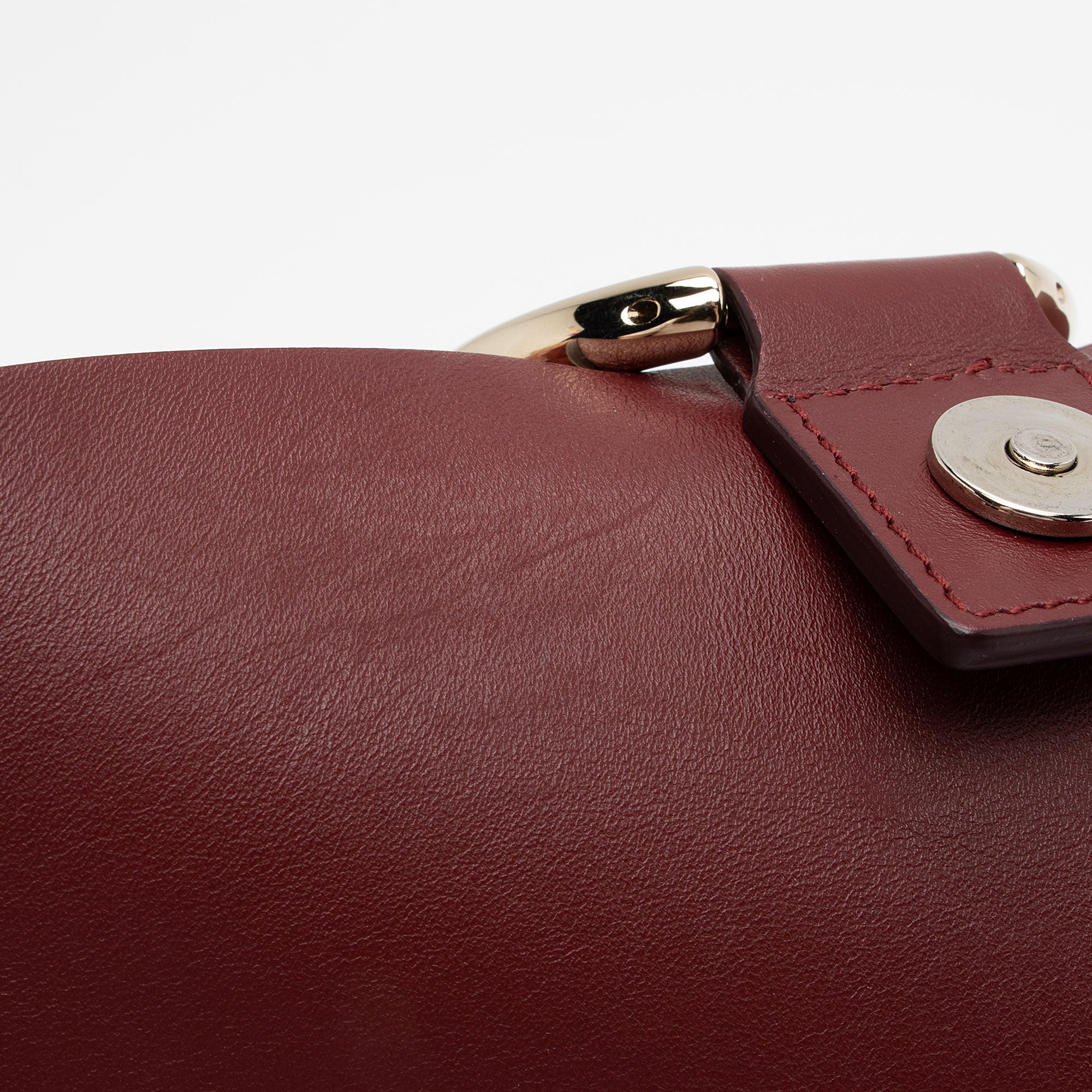 Chloe Calfskin Suede Faye Medium Shoulder Bag (SHF-Vx8bCr)