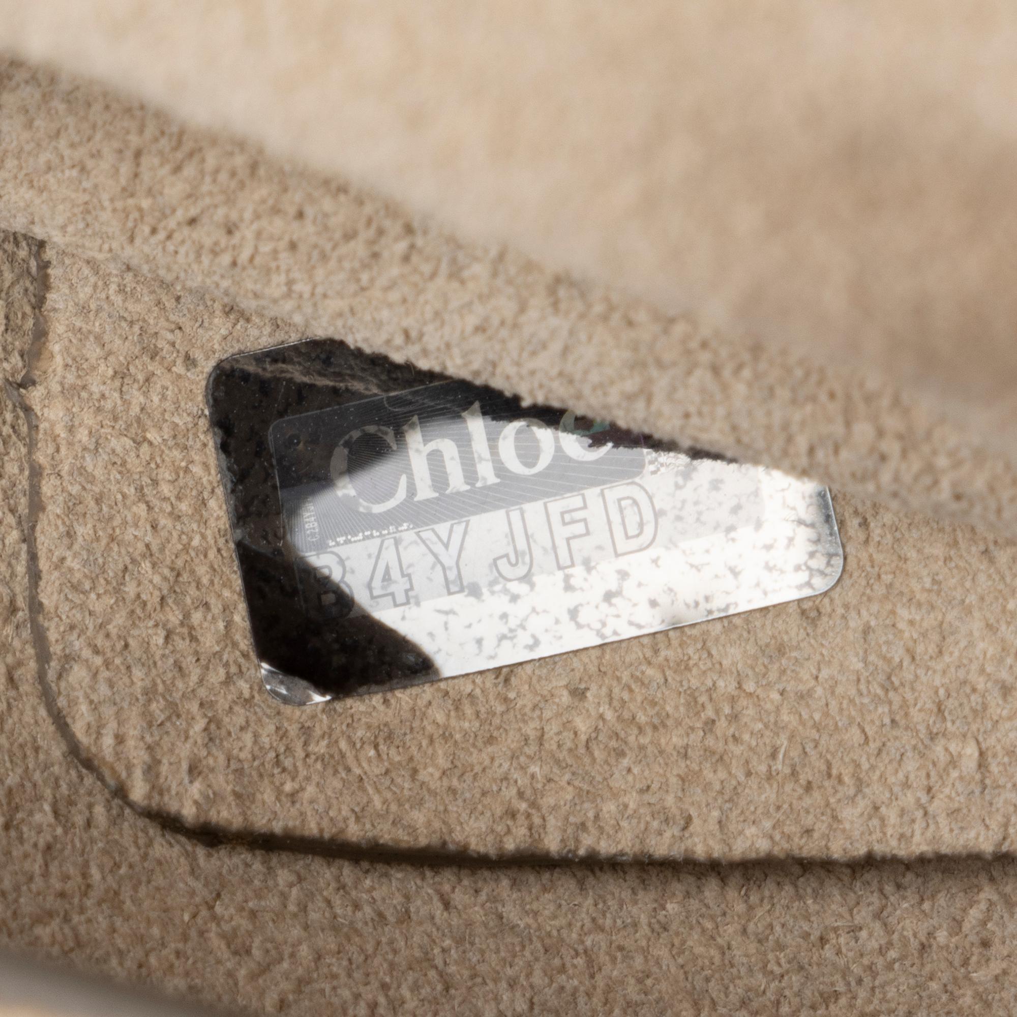 Chloe Calfskin Suede Faye Small Shoulder Bag (SHF-23665)