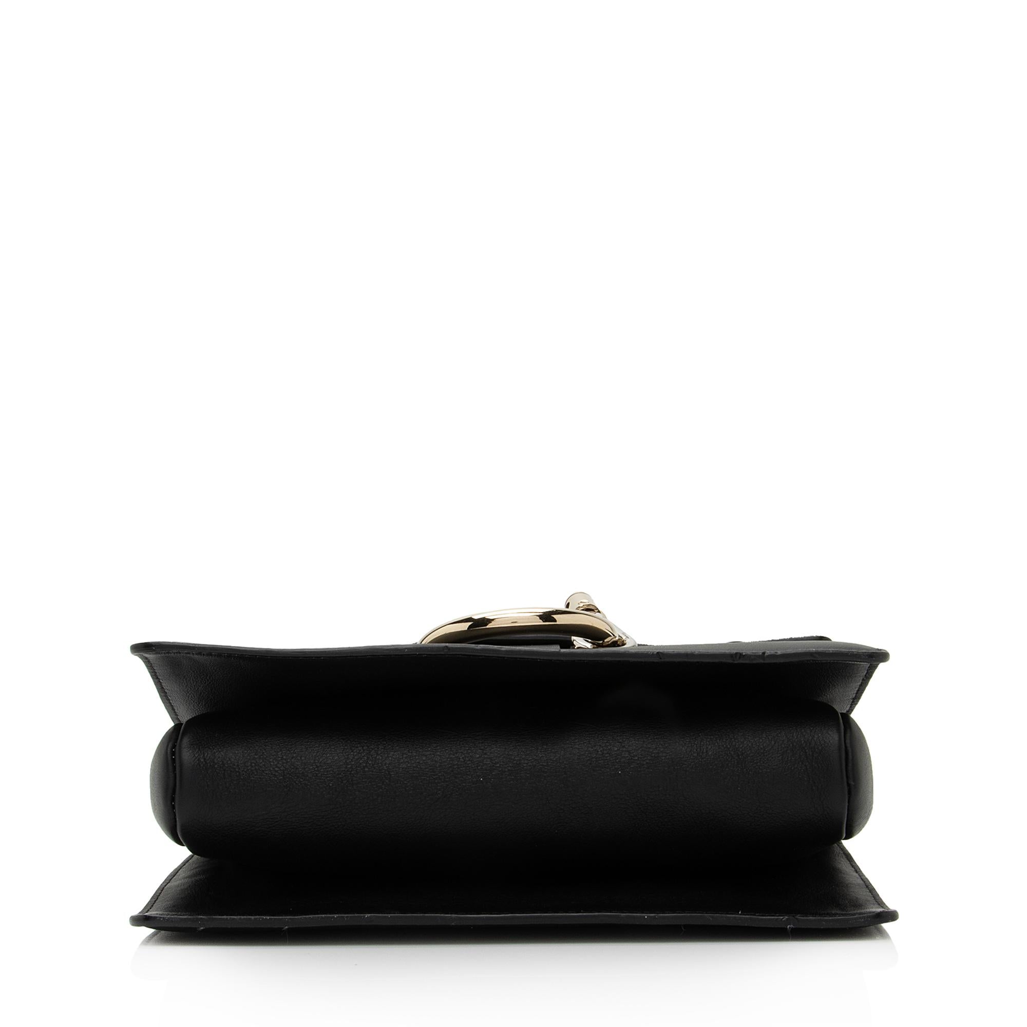 Chloe Calfskin Suede Faye Small Shoulder Bag (SHF-lEvcU8)