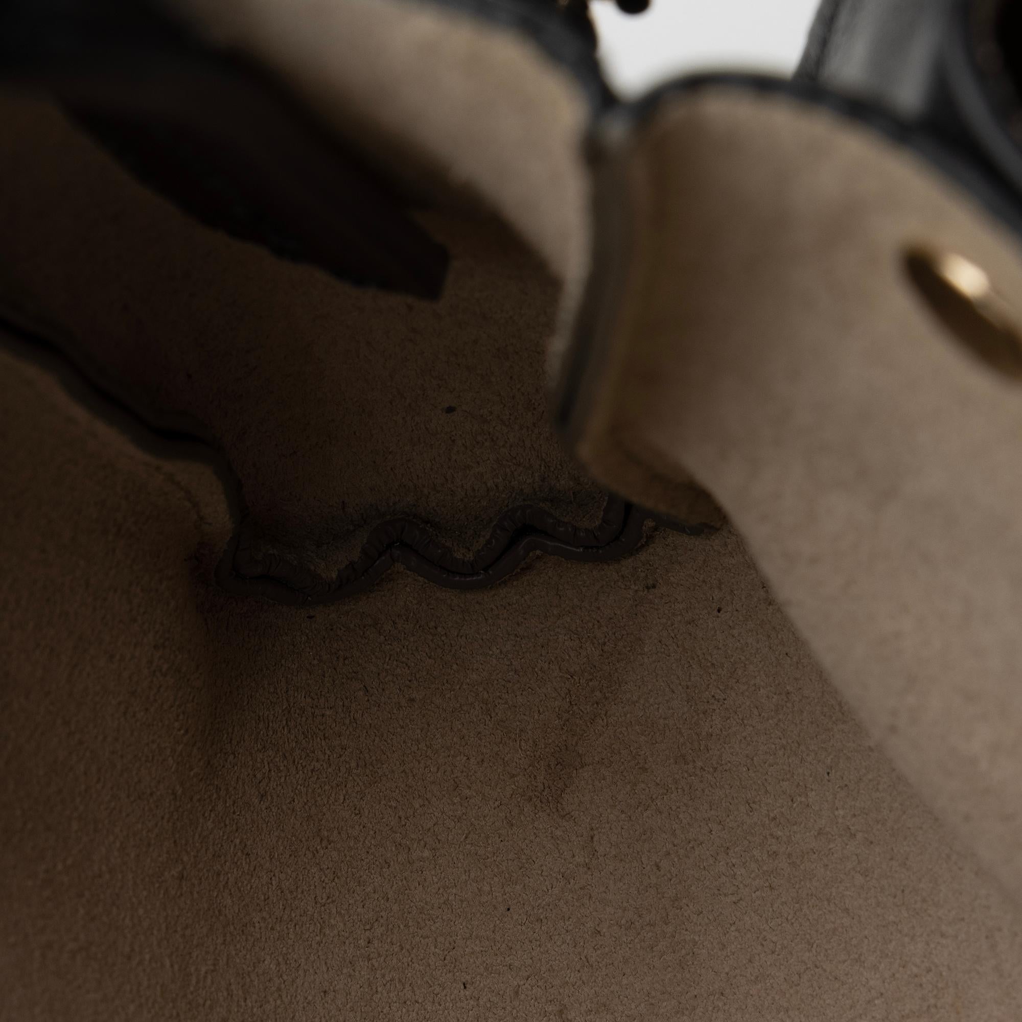 Chloe Calfskin Suede Faye Small Shoulder Bag (SHF-lEvcU8)