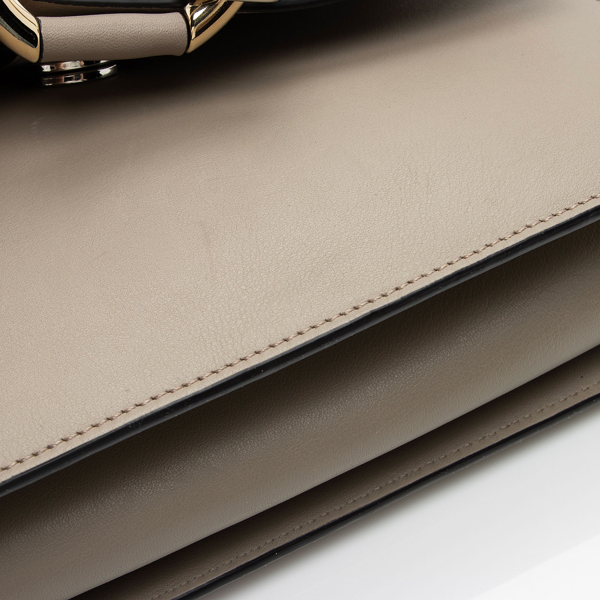 Chloe Calfskin Suede Faye Small Shoulder Bag (SHF-dEiGcv)