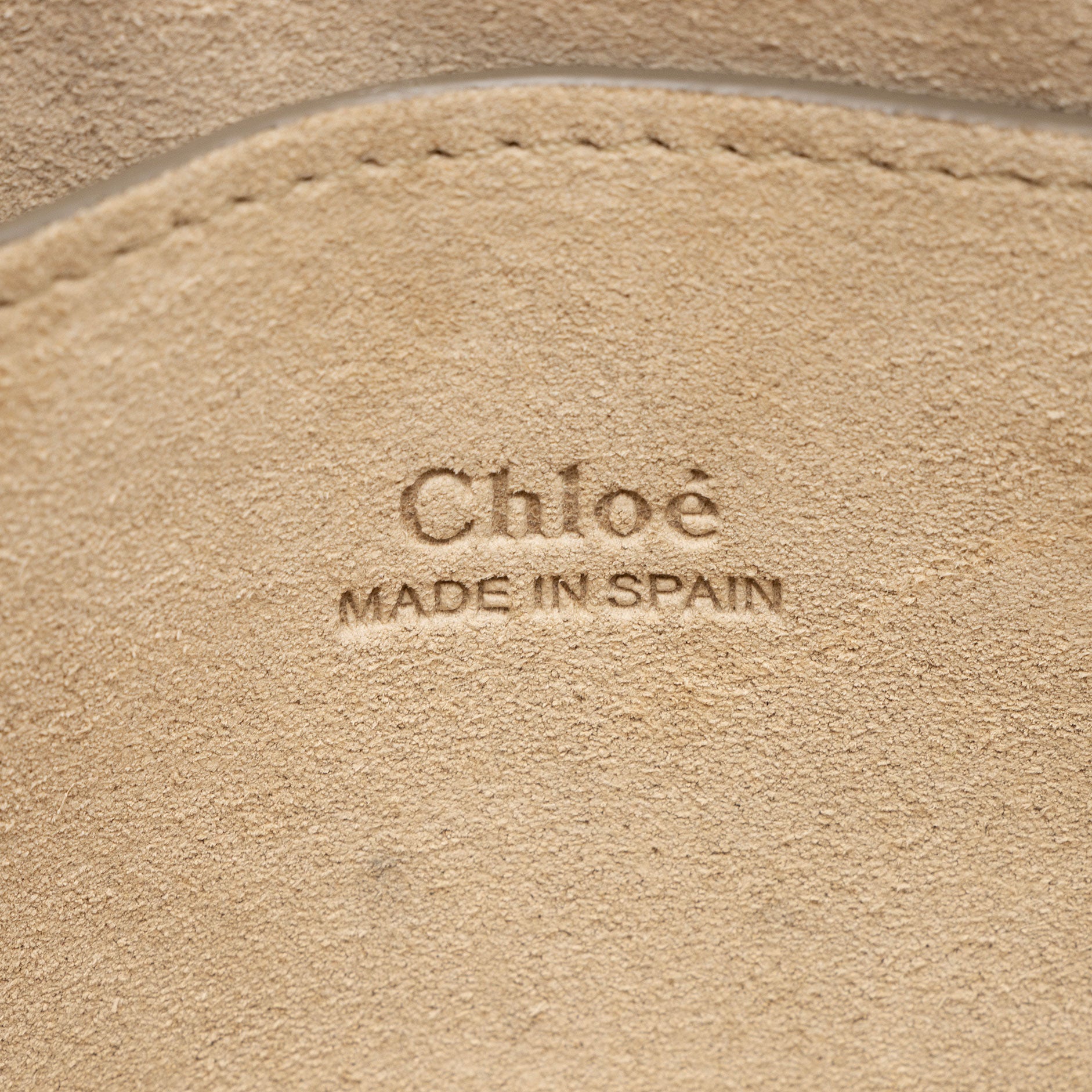 Chloe Calfskin Suede Faye Small Shoulder Bag