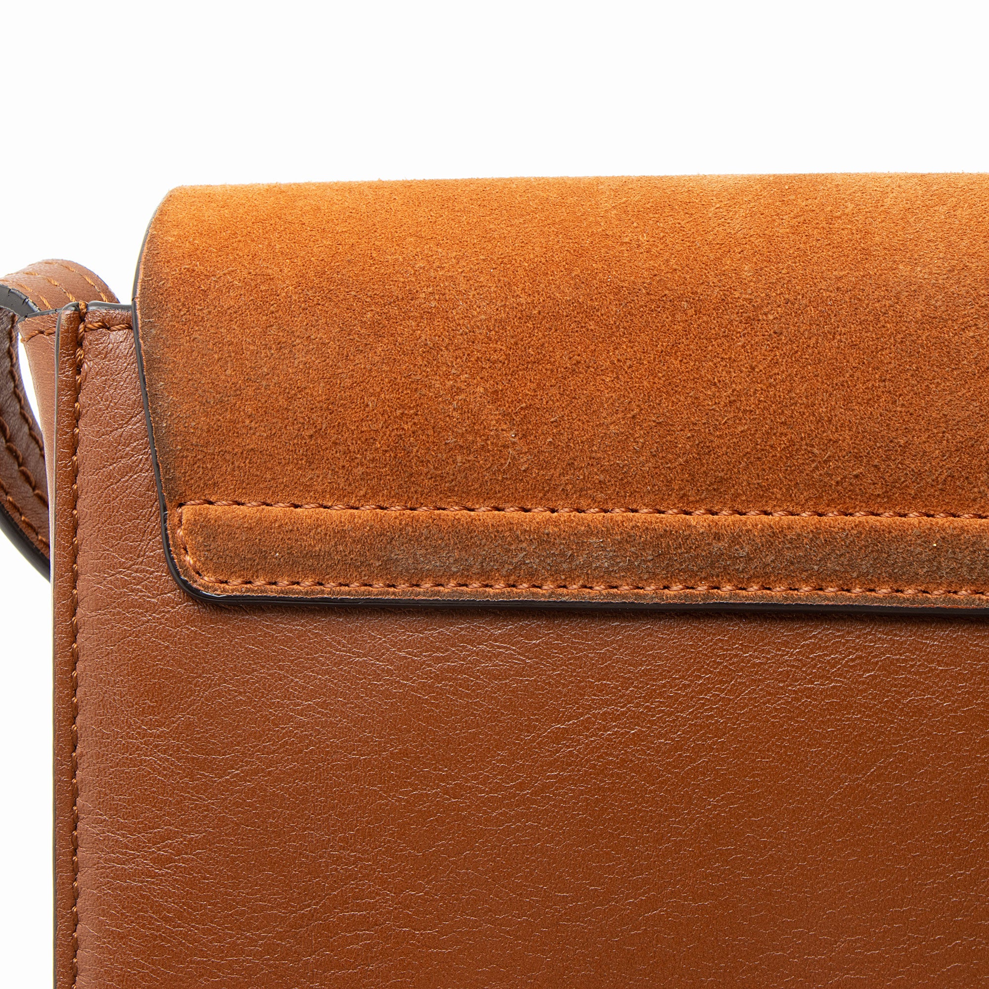 Chloe Calfskin Suede Faye Small Shoulder Bag