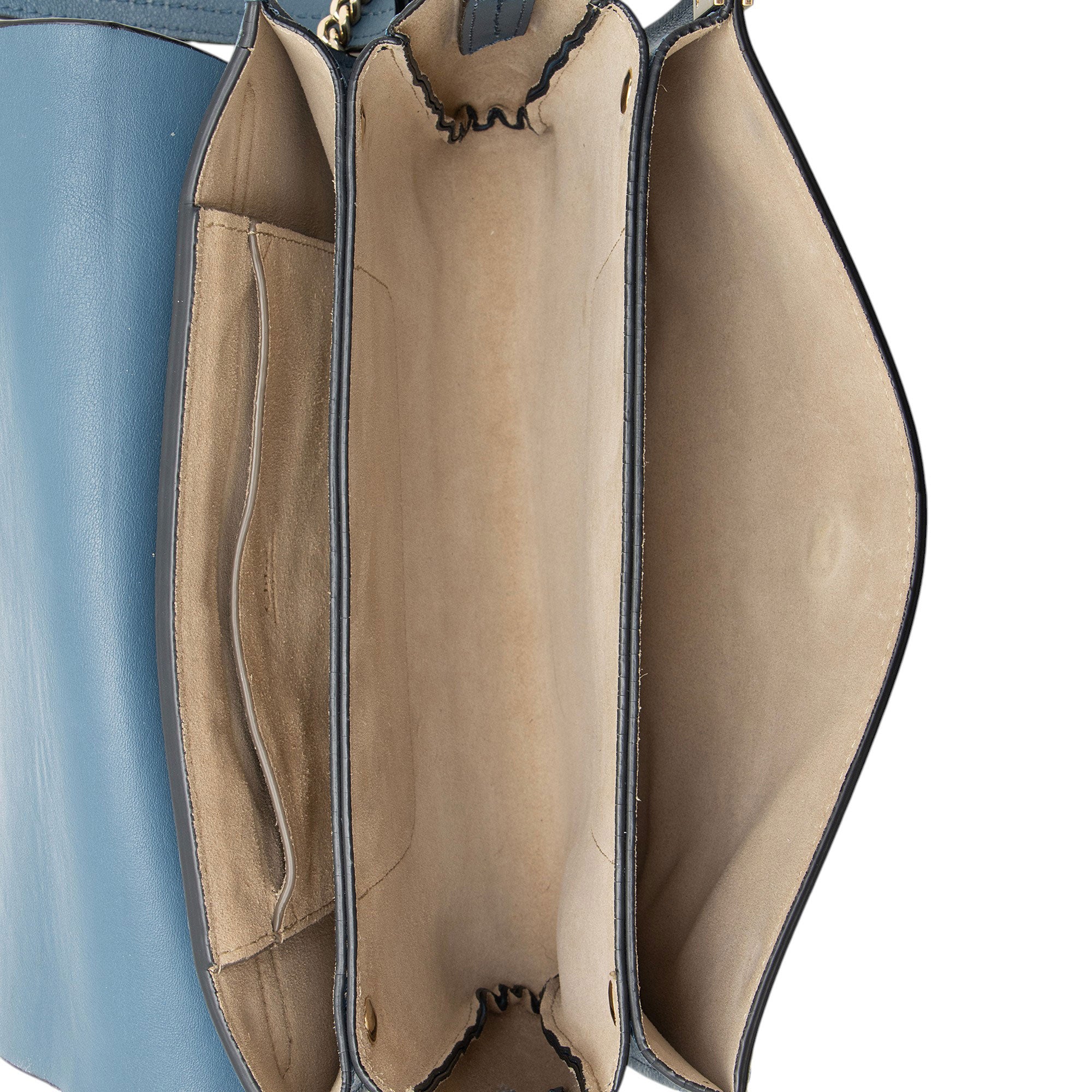 Chloe Calfskin Suede Faye Small Shoulder Bag