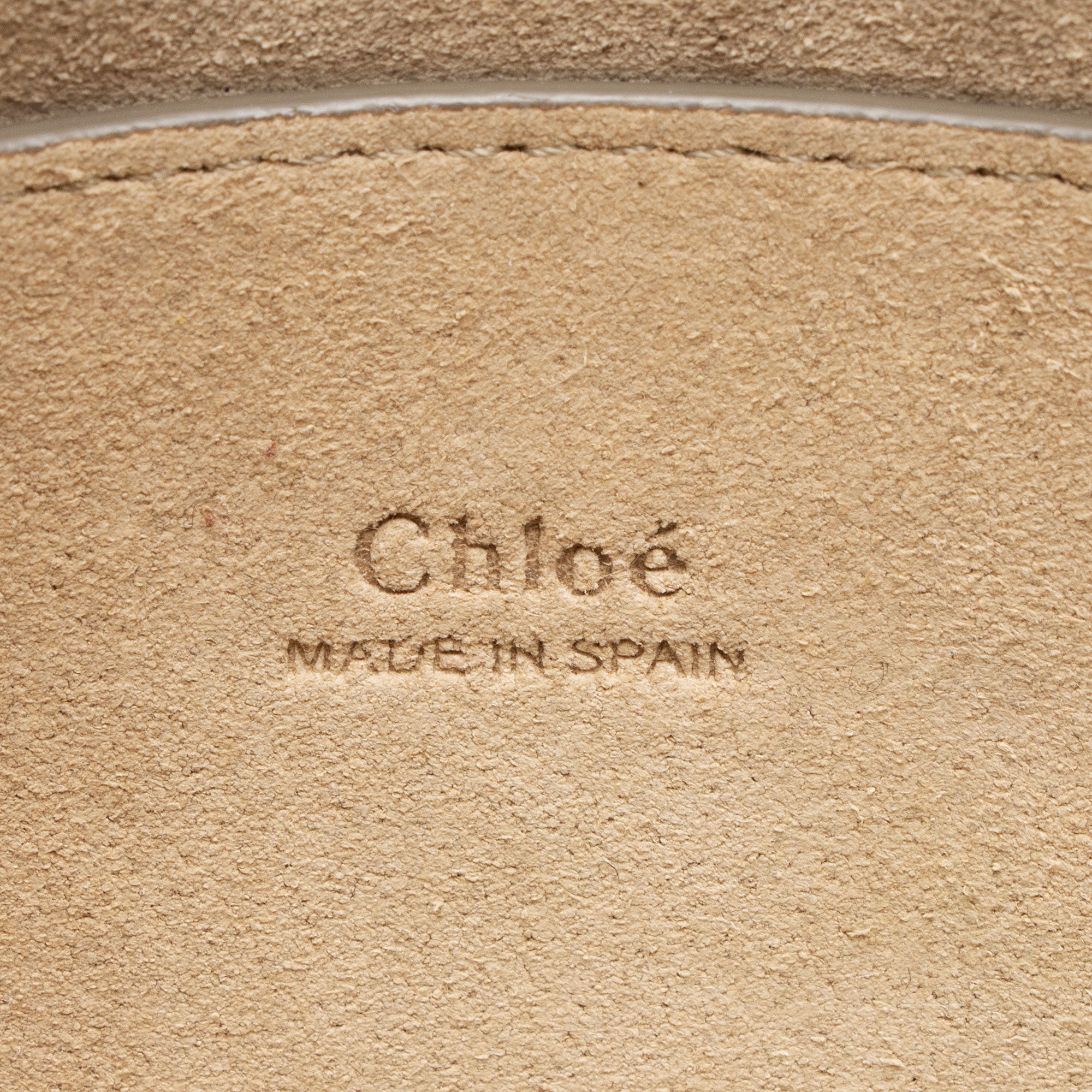Chloe Calfskin Suede Faye Small Shoulder Bag